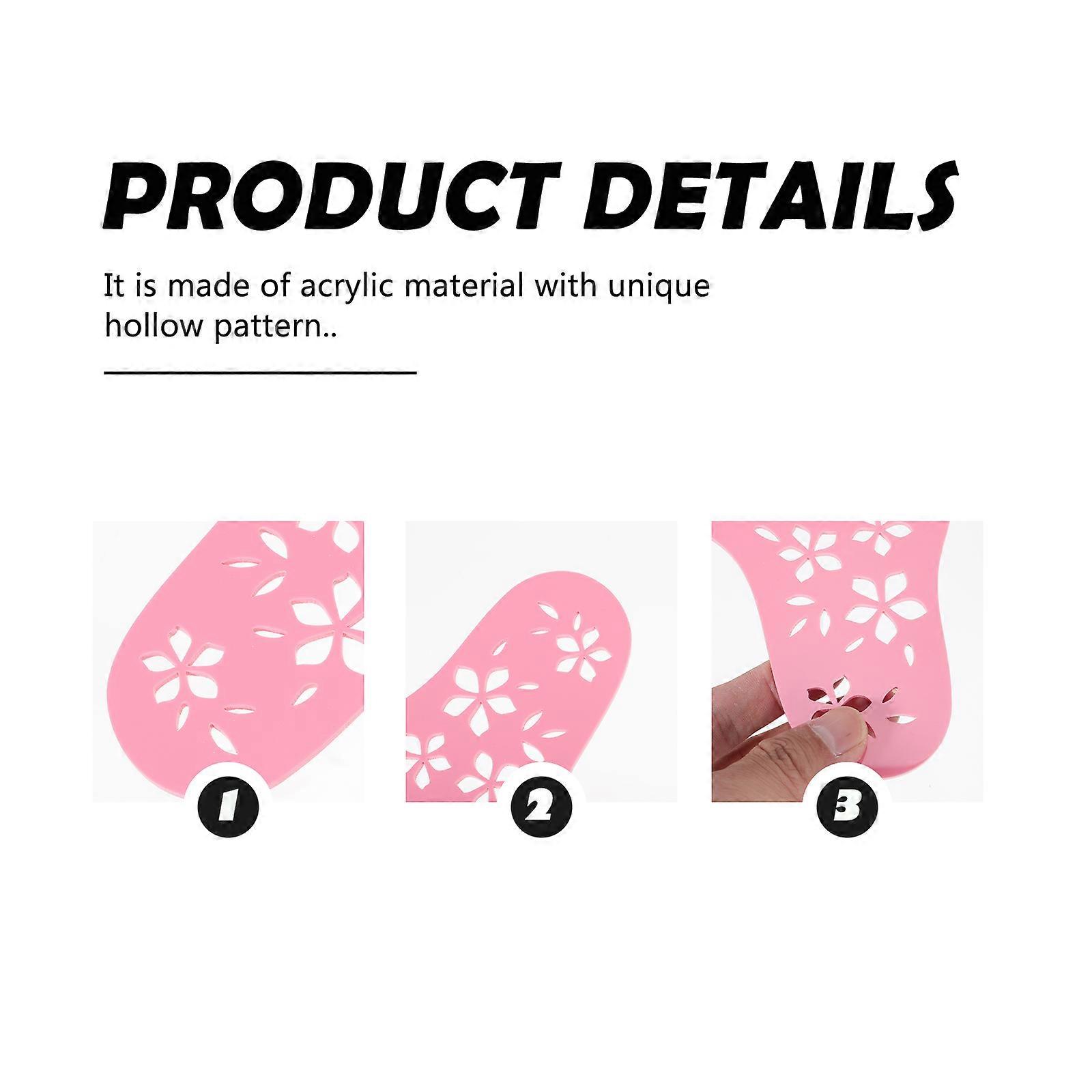 Sock Display Plate Acrylic Hanging Board for 1Pcs Sock Hanging Prop