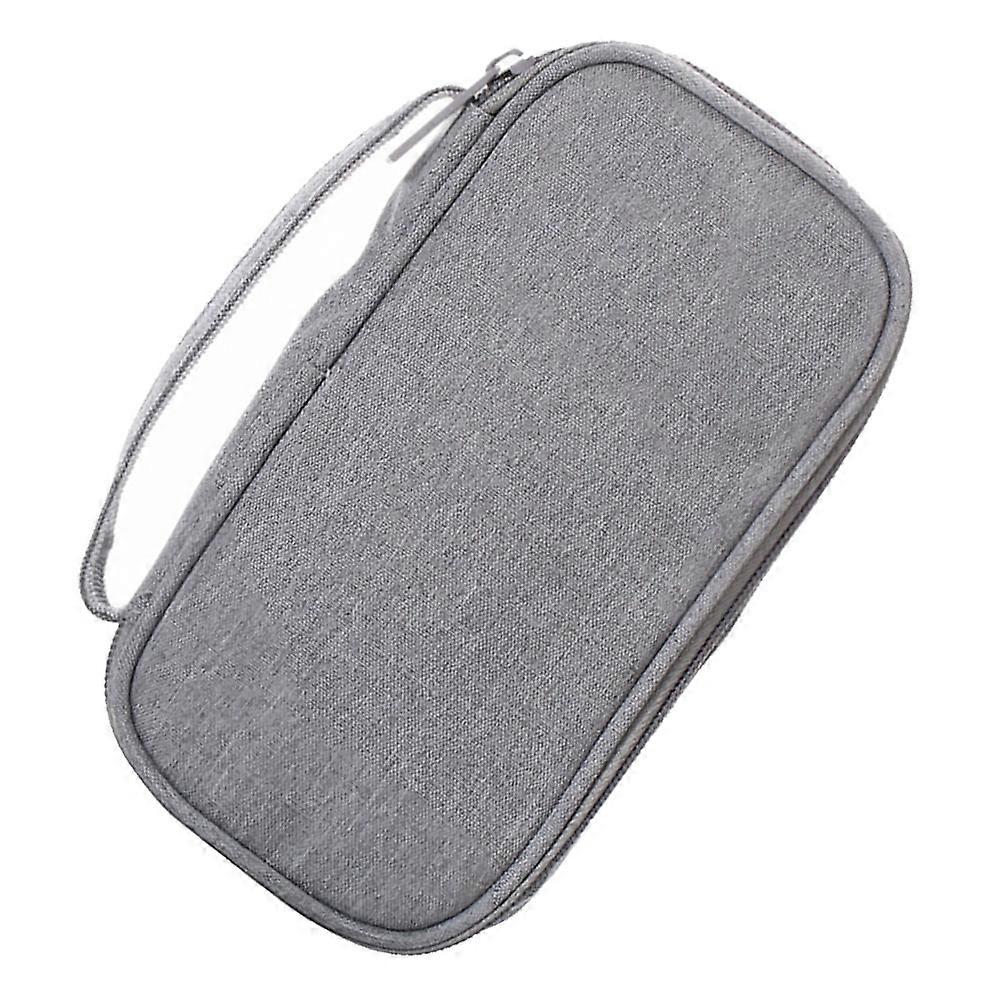 Portable Storage Bag USB Cable Storage Pouch for Household Use 2Pcs