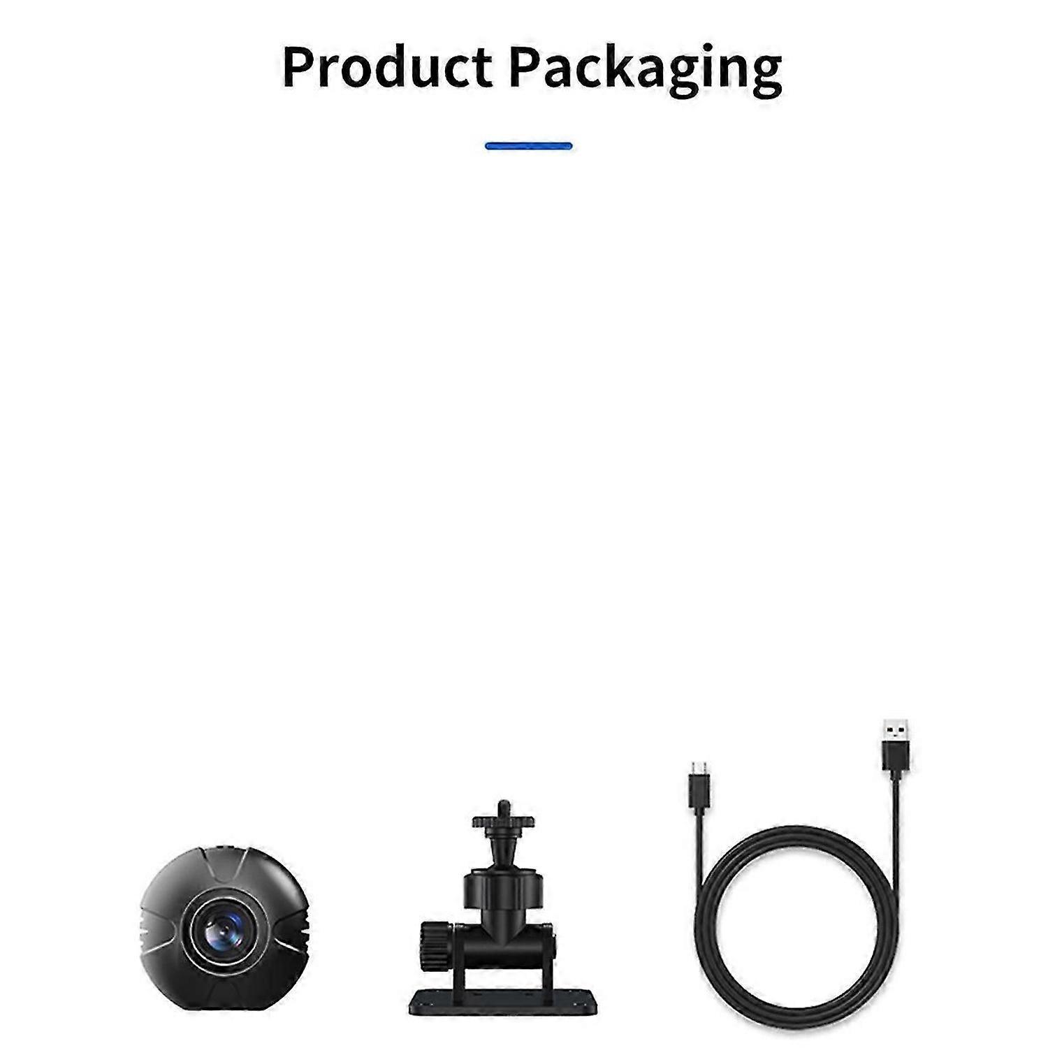 X3 built-in hotspot wireless video viewing small camera