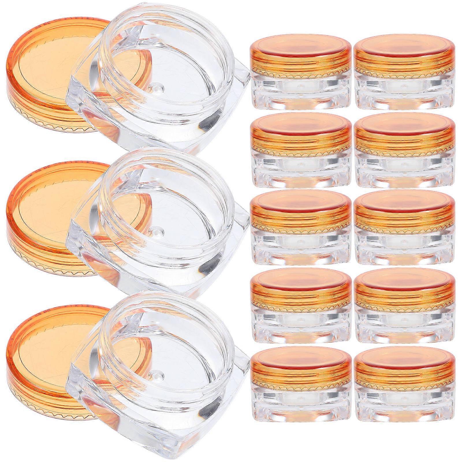 Cream Jar for Storage Use with 36Pcs Travel Size Containers