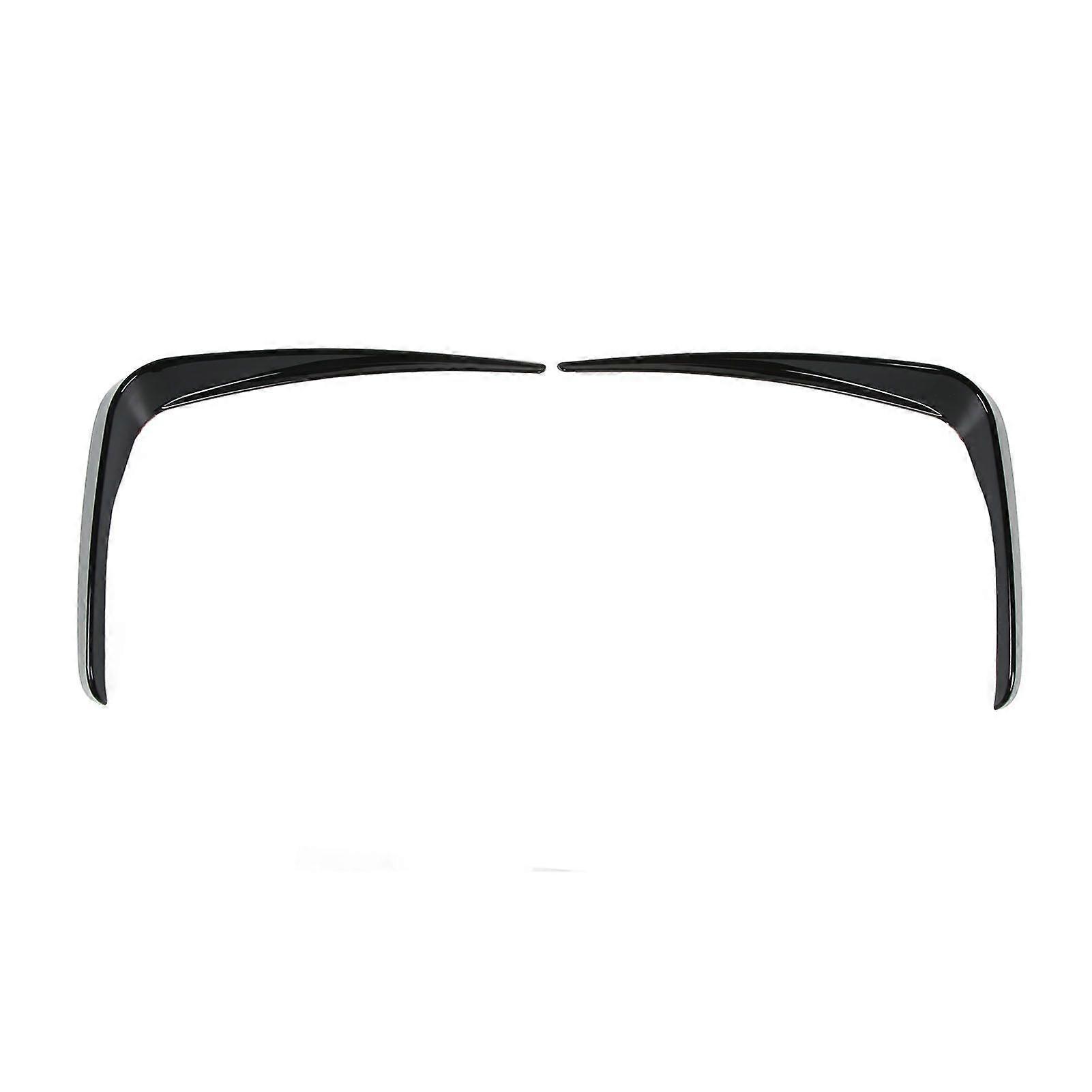 2pcs Front Bumper Vent Canard Left Right Glossy Black for 3 Series G20 G21 M Sport 20192022