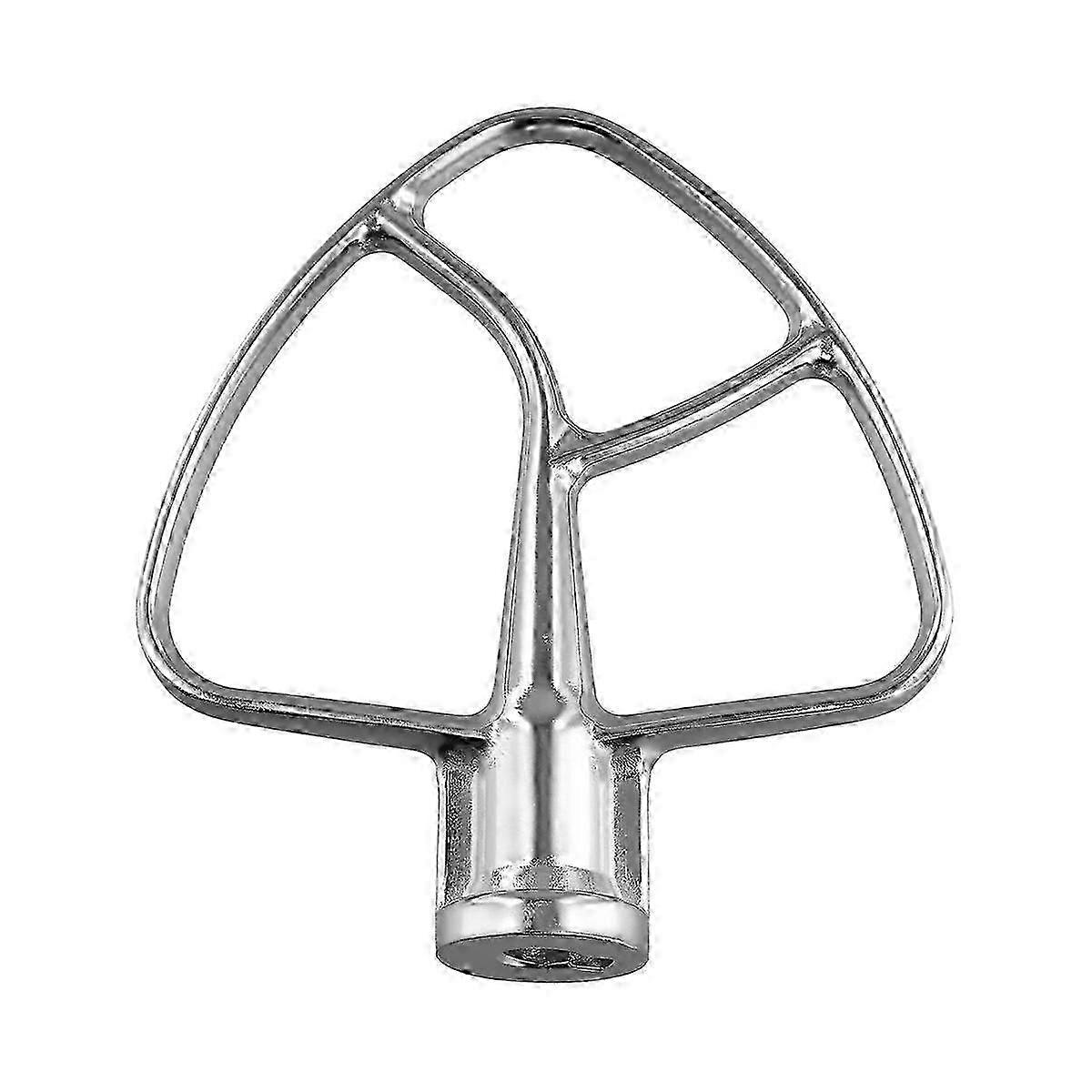 Mixer attachment for Kitchen Aid - Durable stainless steel flat beater