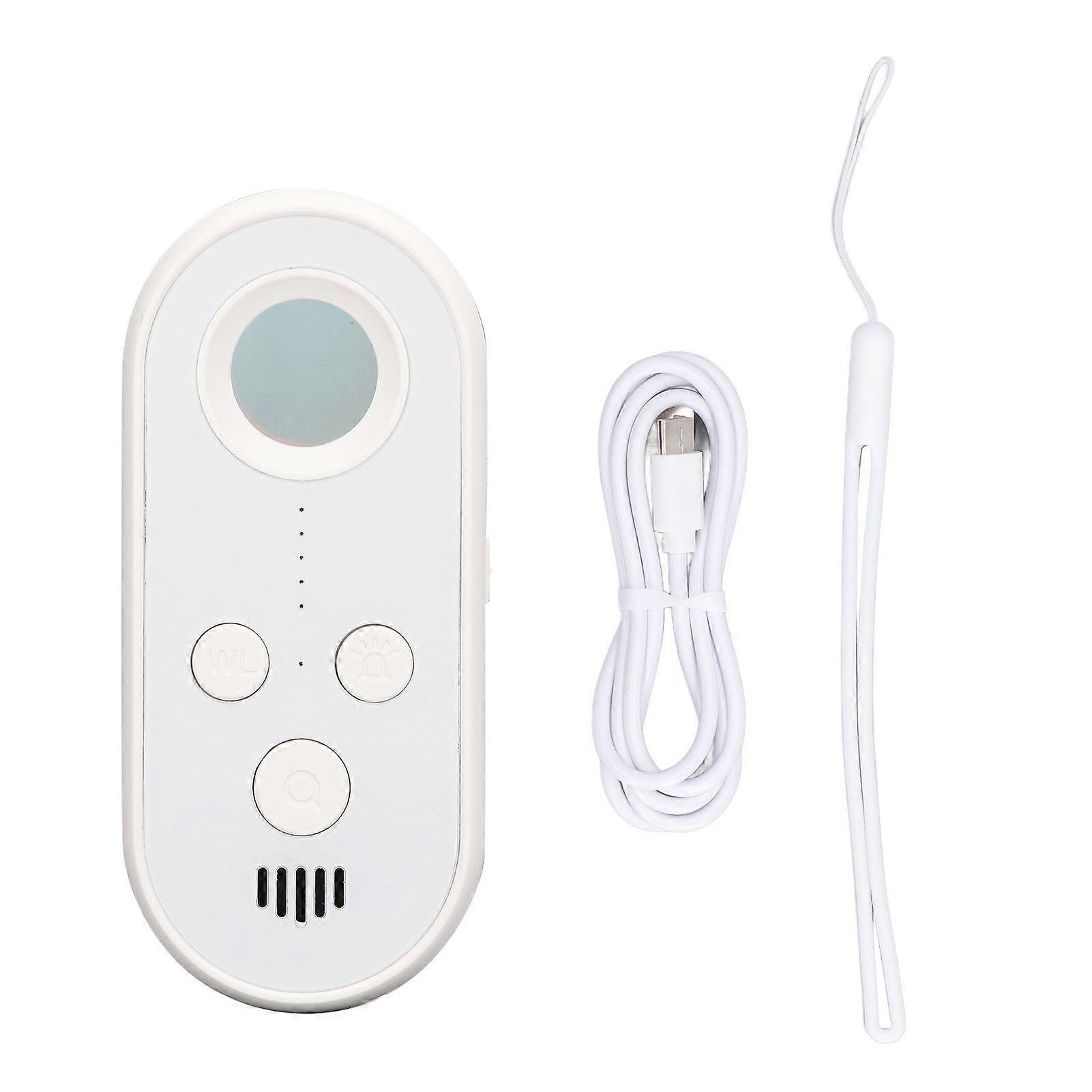 Mini Camera Detector USB Charging Sound Light Alarm Hidden Camera Finder for Wireless Signal GPS Tracking Device