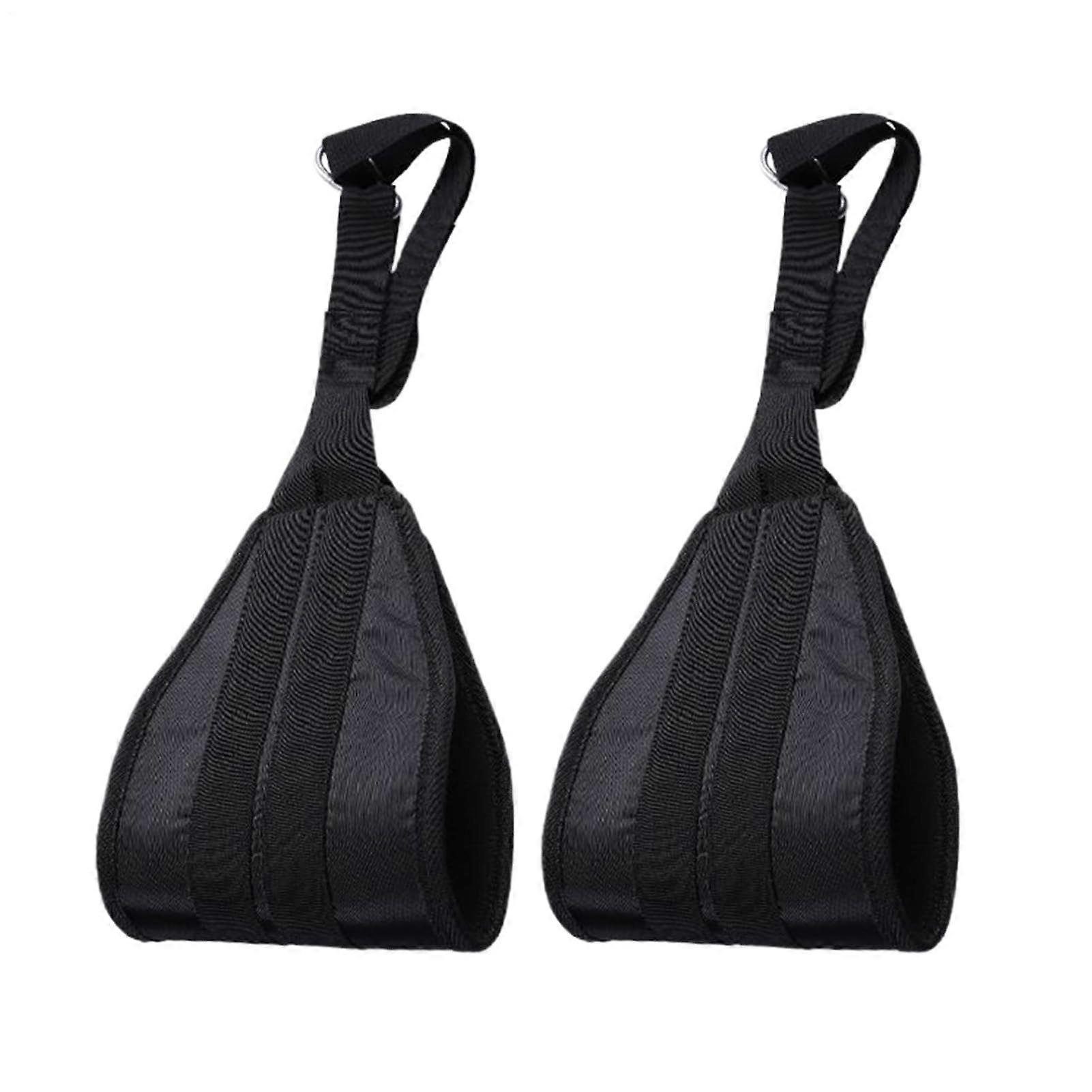 Hangable Ab Straps 18.5 x 7.68 Adjustable Arm Support Slings for Core Strengthening Daily Stretching Home Travel Gym