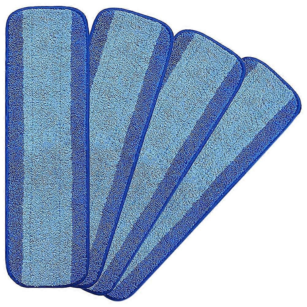 4Pcs Microfiber Cleaning Pad, Compatible for Mop, Swifter