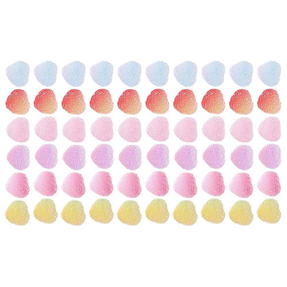 Fake Soft Candy Decorative Model for Phone Accessories 300Pcs Set