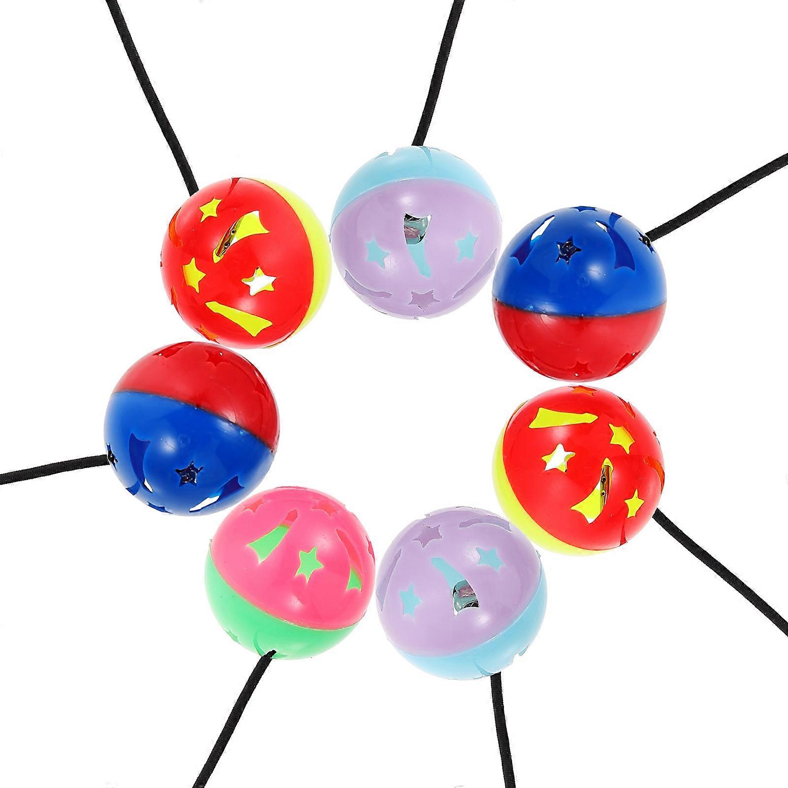 14 Pcs Vibrant Reptile Toys For Lizards Playtime Climbing Balls And Bells Decoration