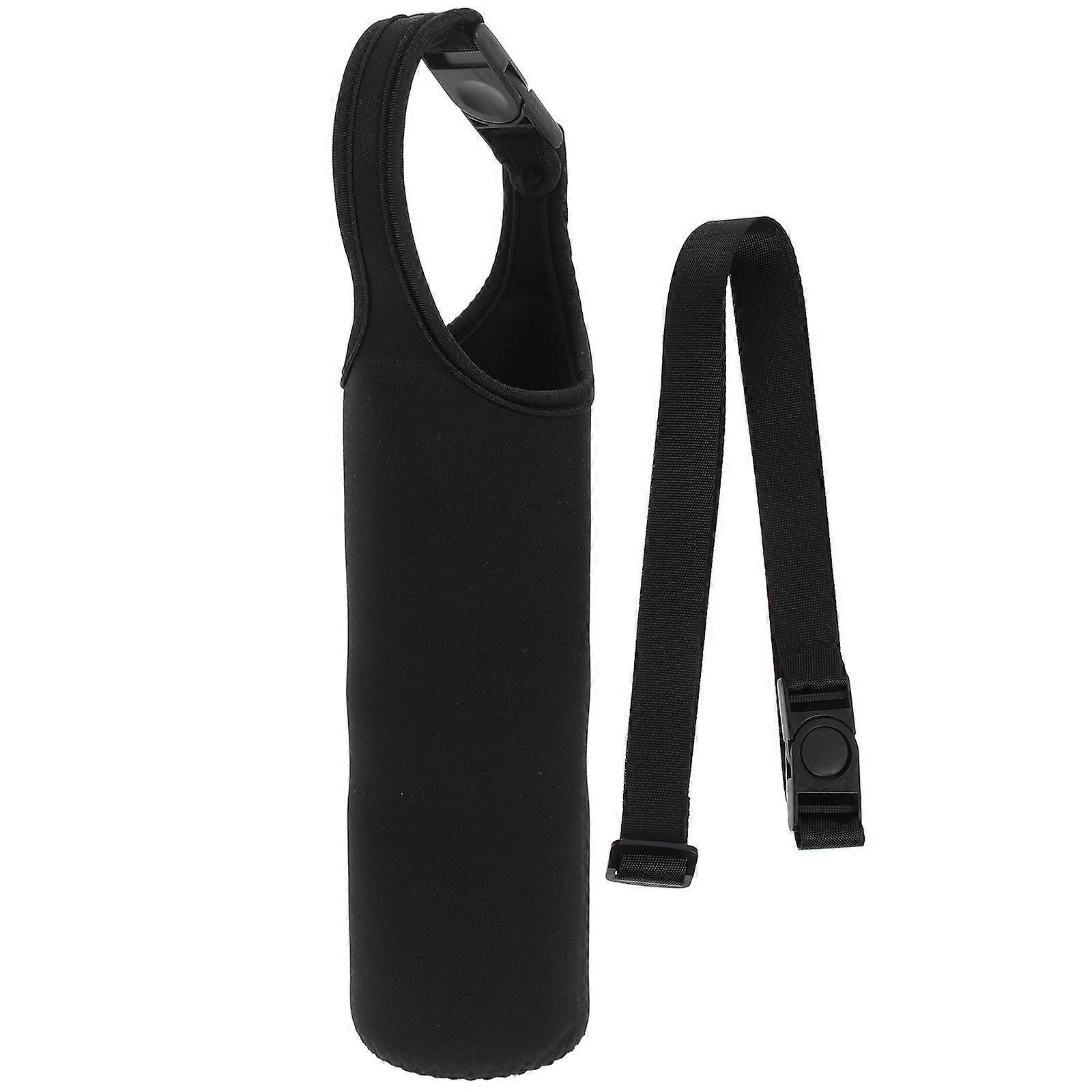 Outdoor Water Bottle Cover 2Sets Portable Carrier with Strap