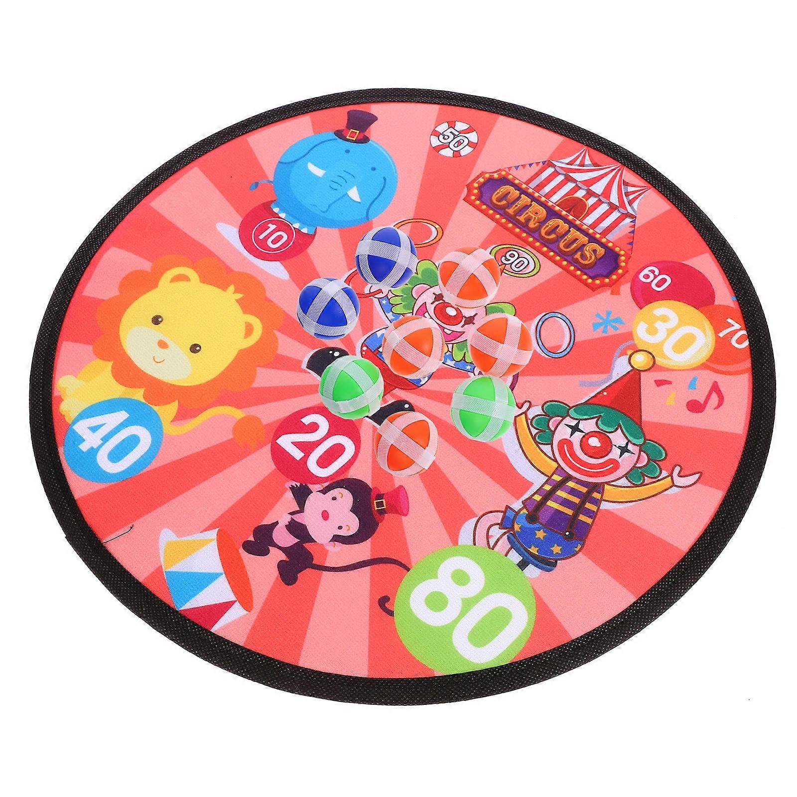 Sticky Ball Boards Dart Game for Kids Board with Throwing 5Sets