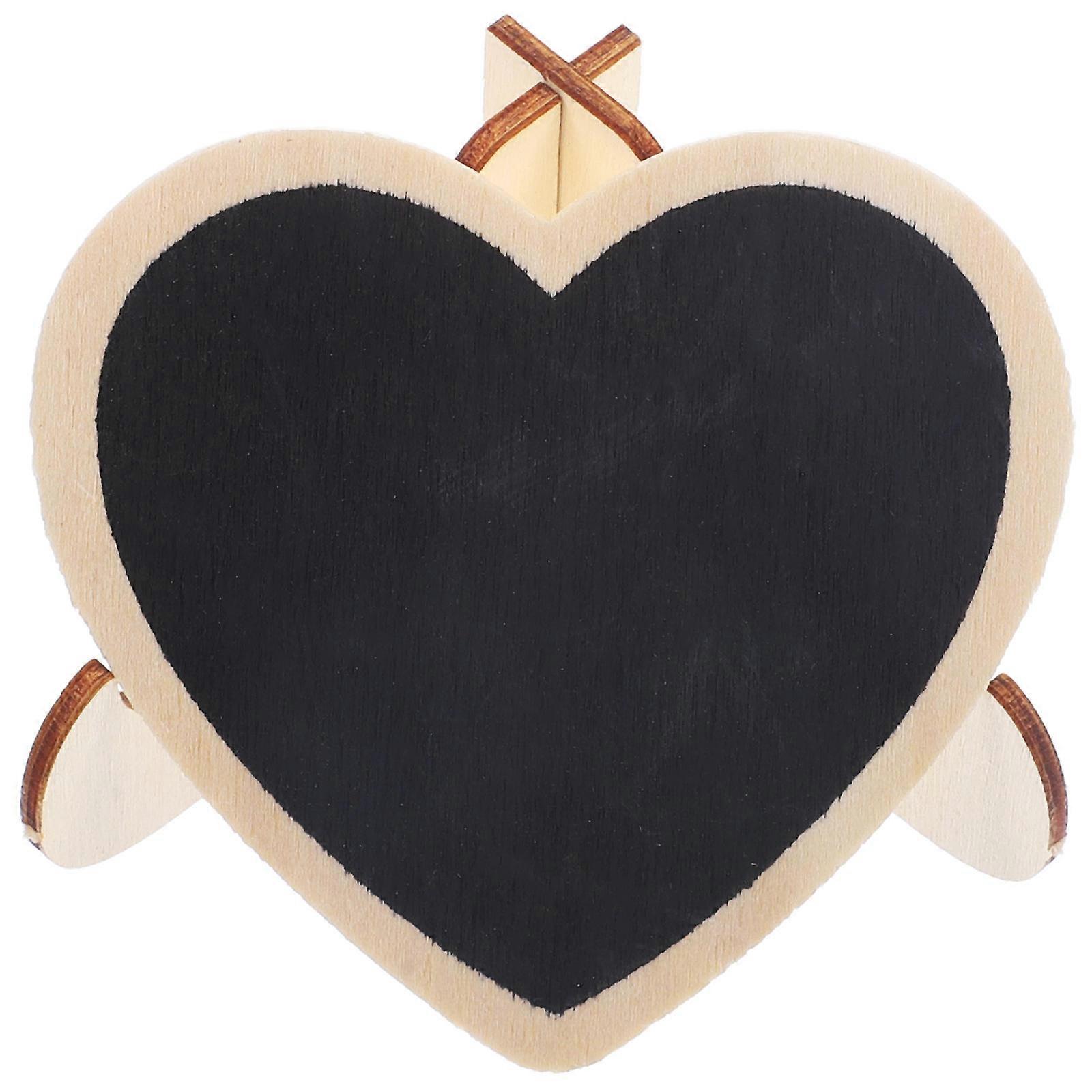 Wooden Message Board Chalkboard for Shop and Buffet Use 4Pcs Pack