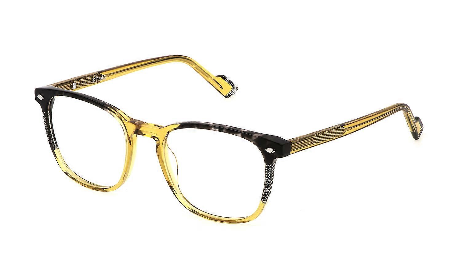 Eyewear Frames Sting VST509 06A9 OCRA Transparent LUCIDO 53/20/145 UNISEX