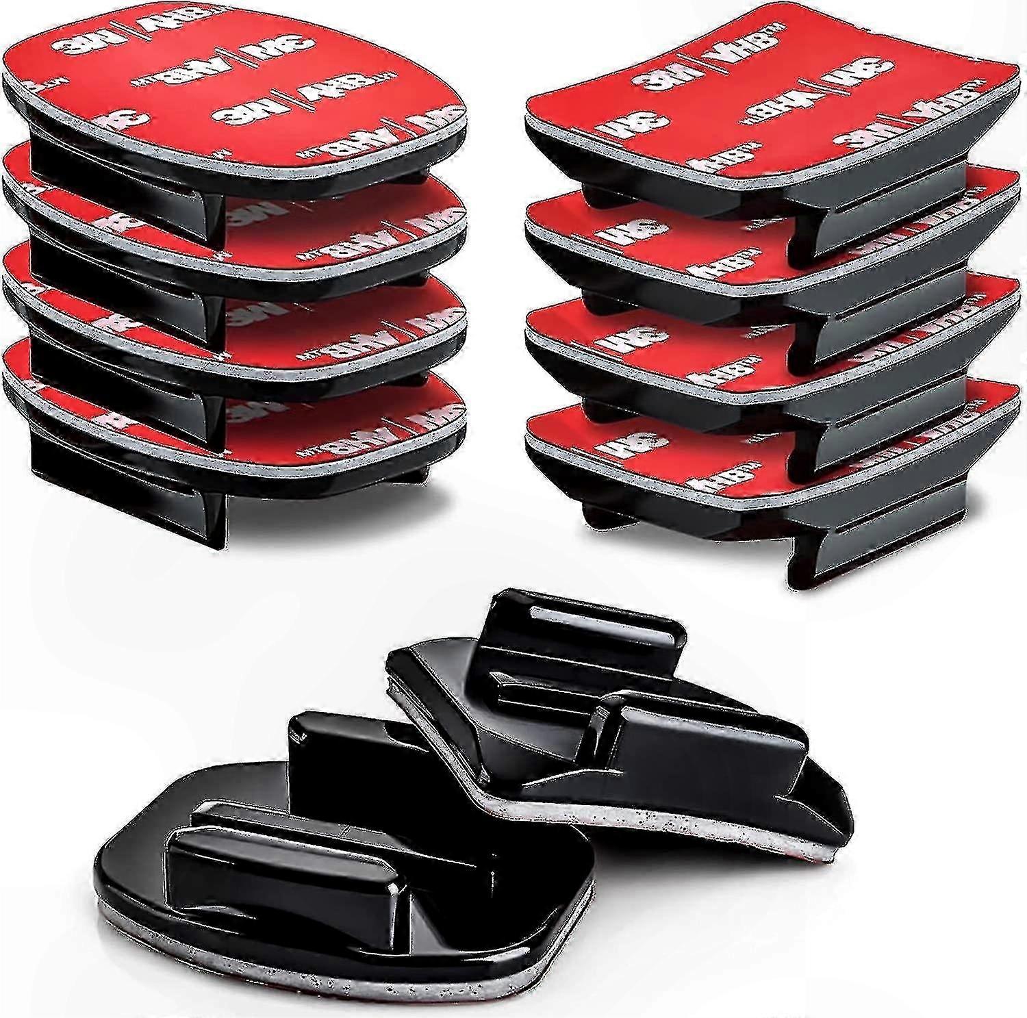 Action Camera Adhesive Mount Kit with 10 Sticky Pads for Various Models including Hero Session Series