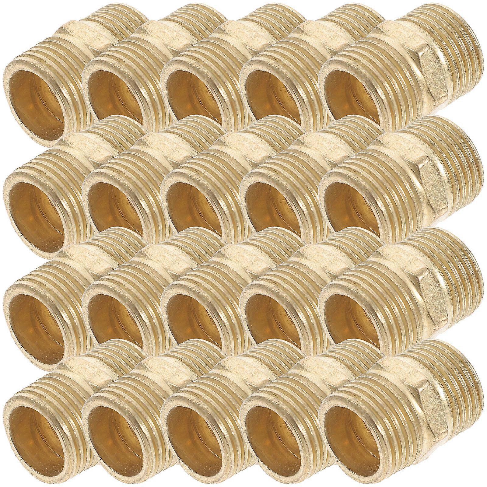 Plumbing Fitting Hose Connector Galvanized Iron for Water Pipe 60Pcs