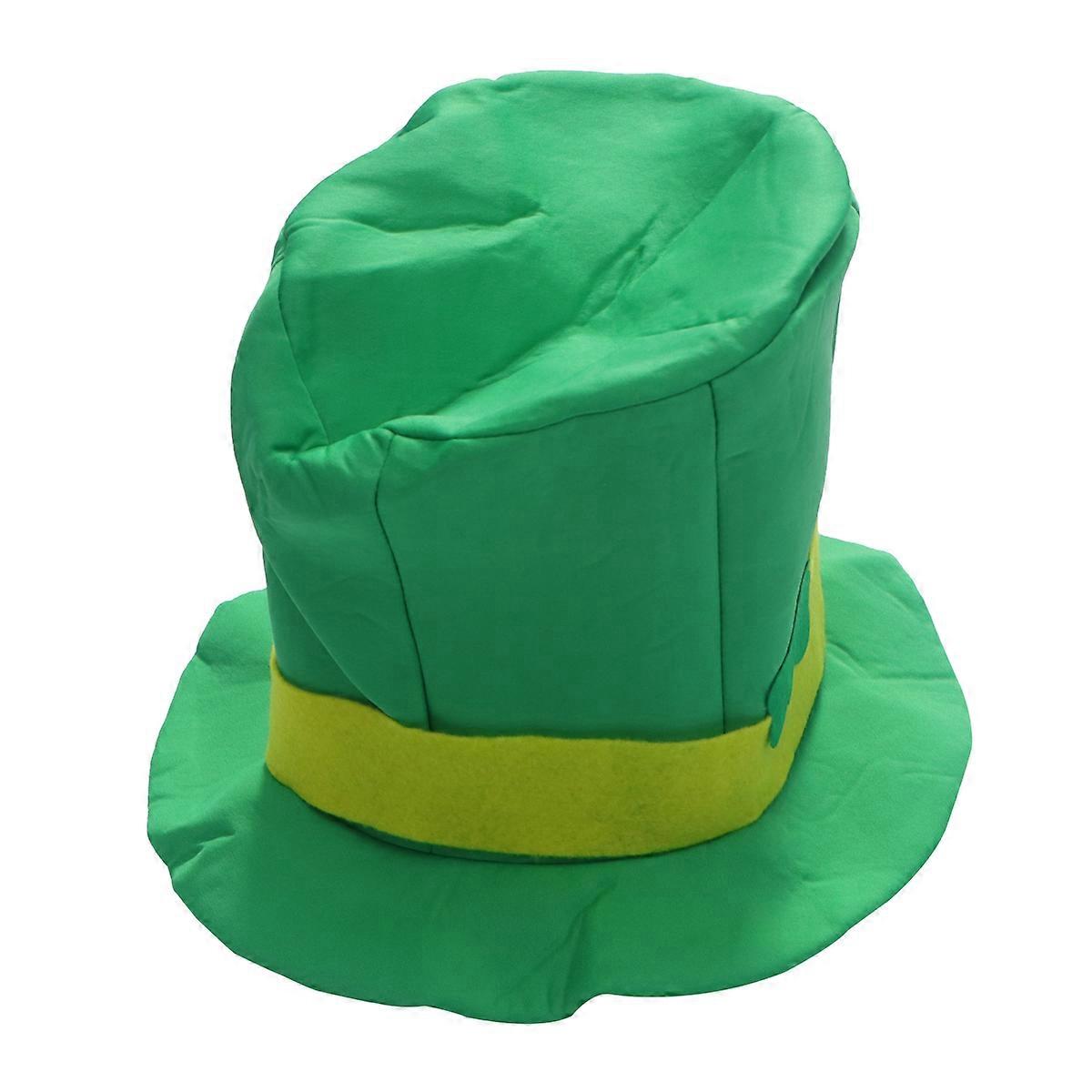 Attractive Party Hat with 2Pcs Green Caps for St. Patrick's Day Performance