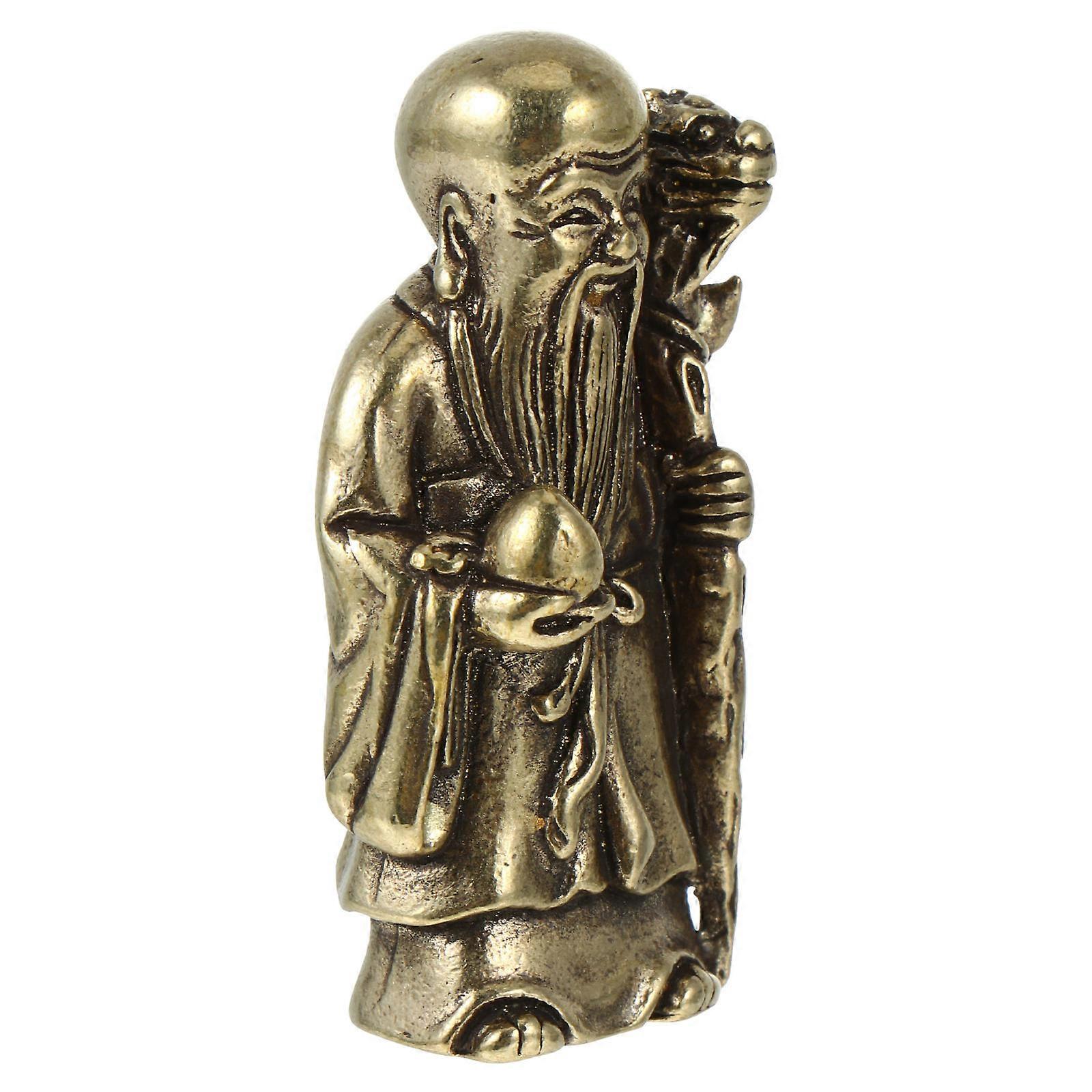 Copper Desktop Ornament for Home Scene Layout Prop 3Pcs Set