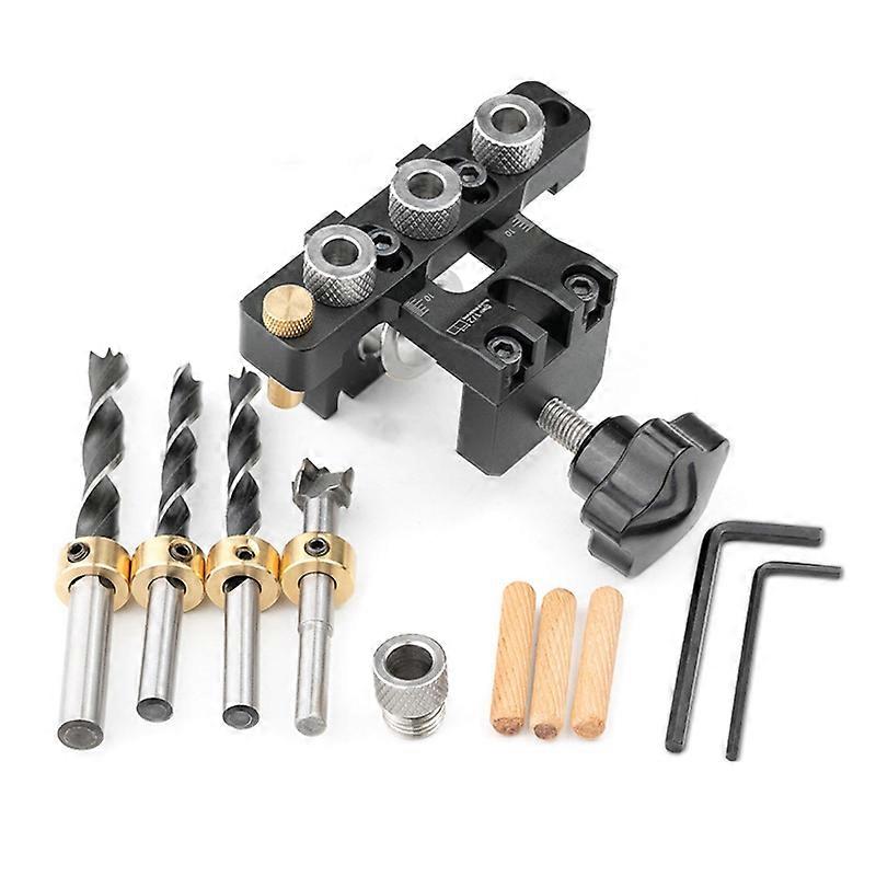 GanWei Adjustable Doweling Jig Woodworking Pocket A