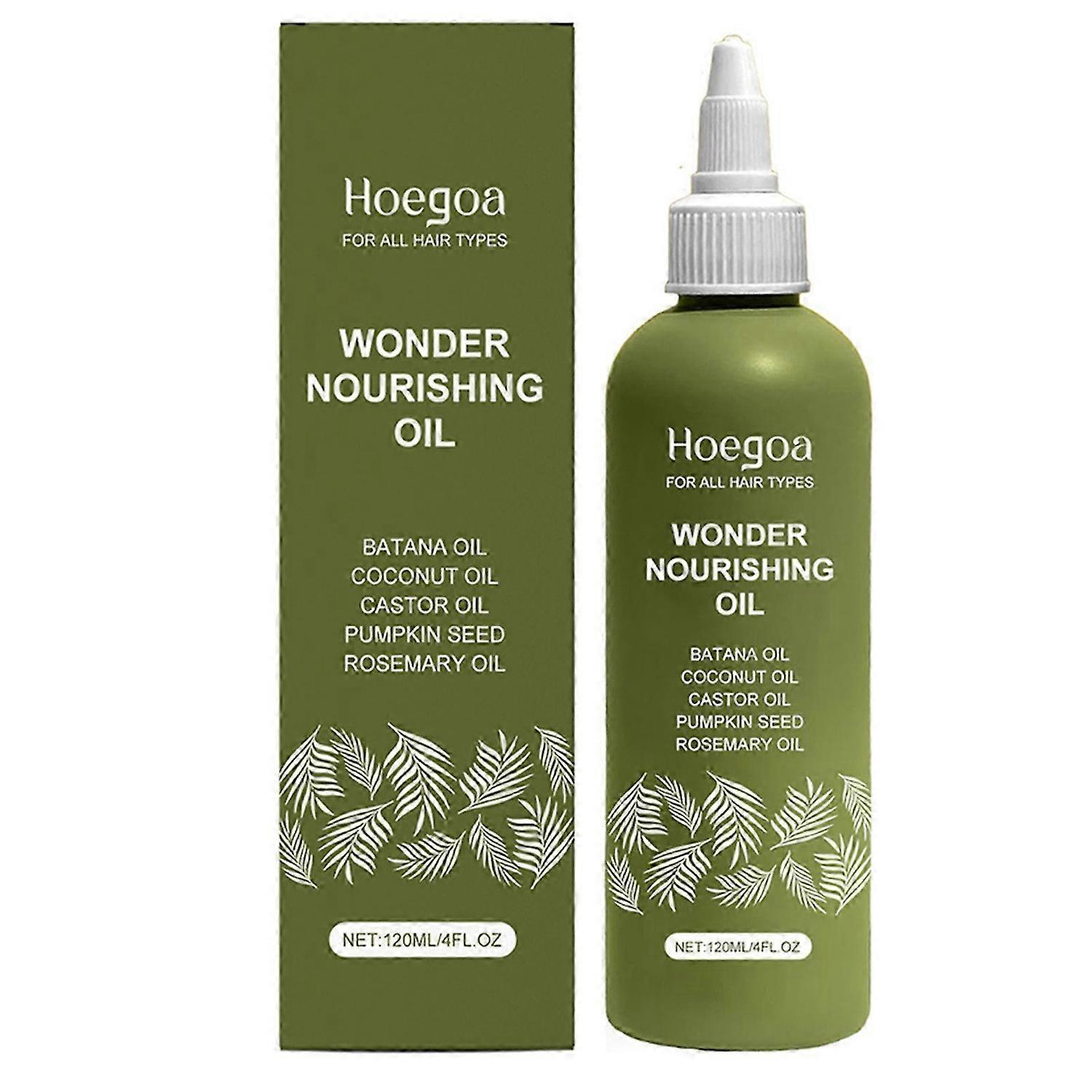 Óleo de Batana para Crescimento de Cabelo, Misture com Rícino Orgânico, Semente de Abóbora, Óleo de Coco e Alecrim - Cabelo Mais Grosso e Forte para Homens Mulheres