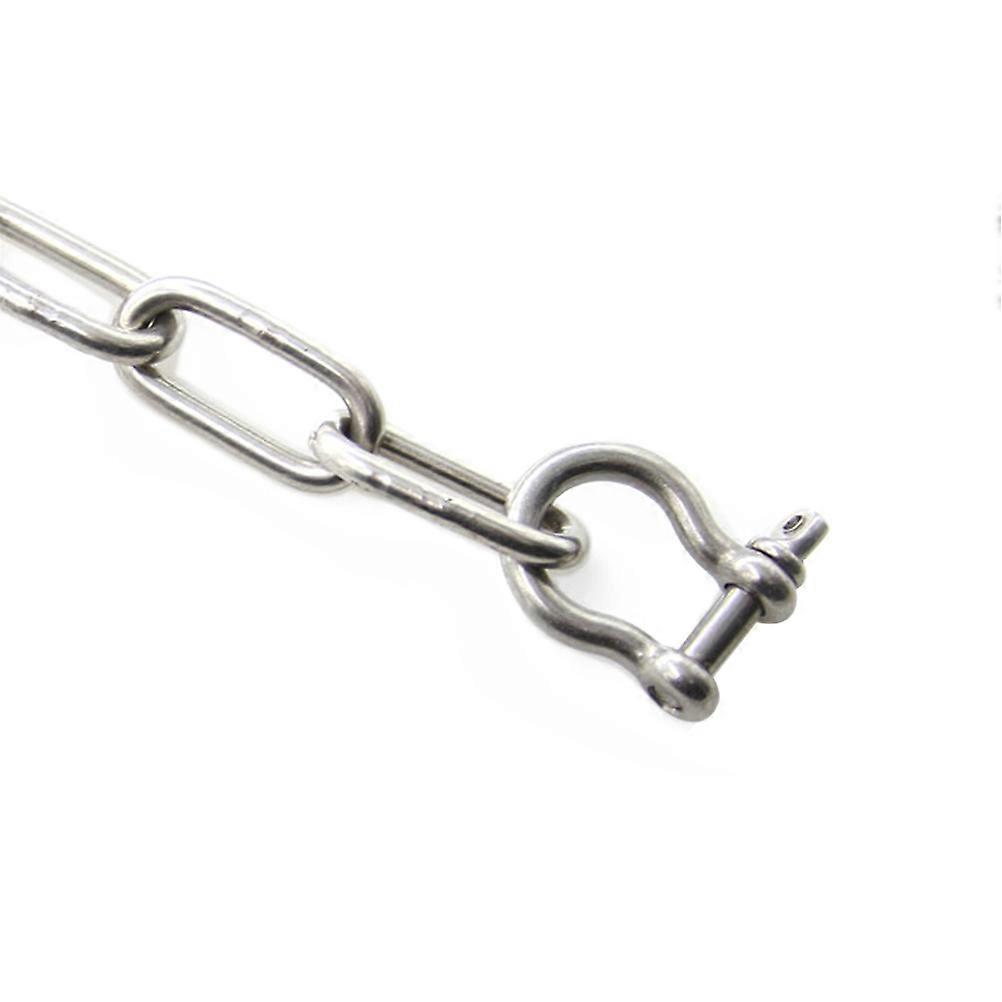 Rigging Shackles Bow Shackle for Rigging Use 6Pcs Stainless Steel M5 Screw Pin