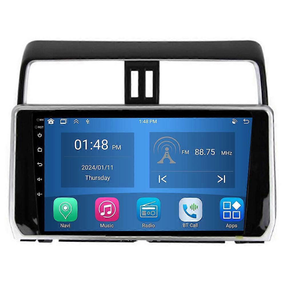 Auto-Multimedia-Player 4G + 64G Für Toyota Land Cruiser Prado 150 2018 - 2020 CarPlay Android Auto Stereo Radio GPS Navigation Autoradio Bluetooth