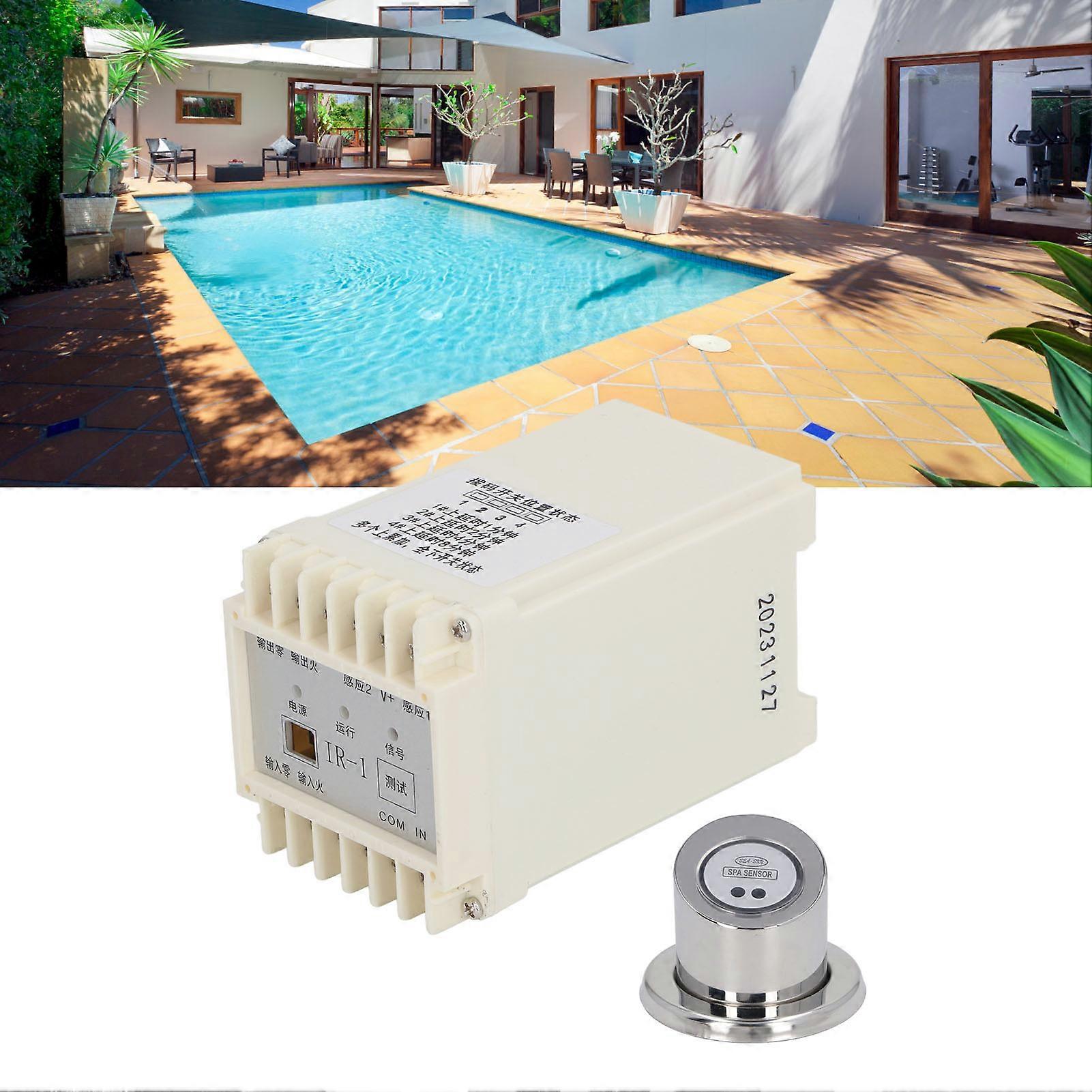 SPA Induction Switch Controller Stainless Steel 11.5x6.5cm Touch