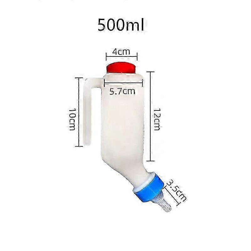 Goat Feeding Bottle BPA-Free ABS Nursing Bottles with Anti-Colic Nipple