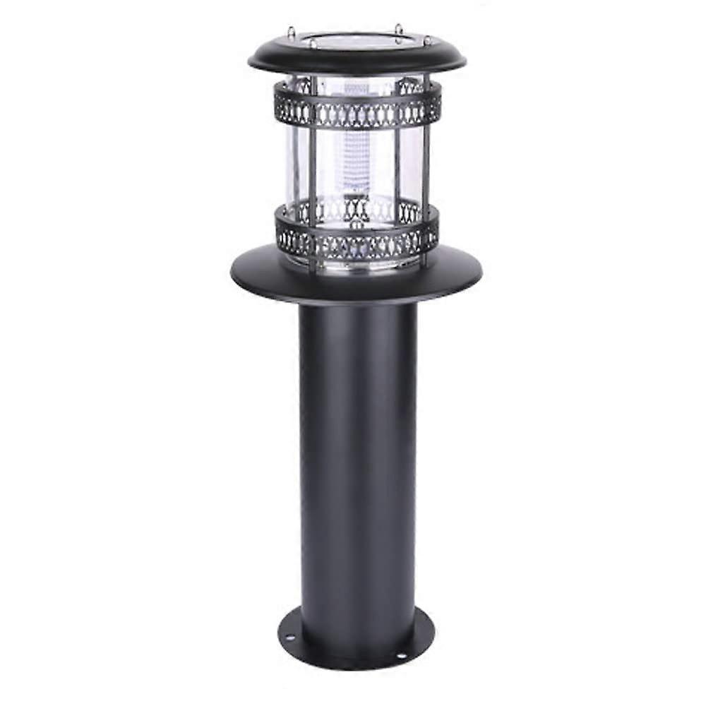 Solar Post Lamp Modern Simple Column Light Waterproof Lantern Warm White  Brightness SMD LED Pillar Lighting