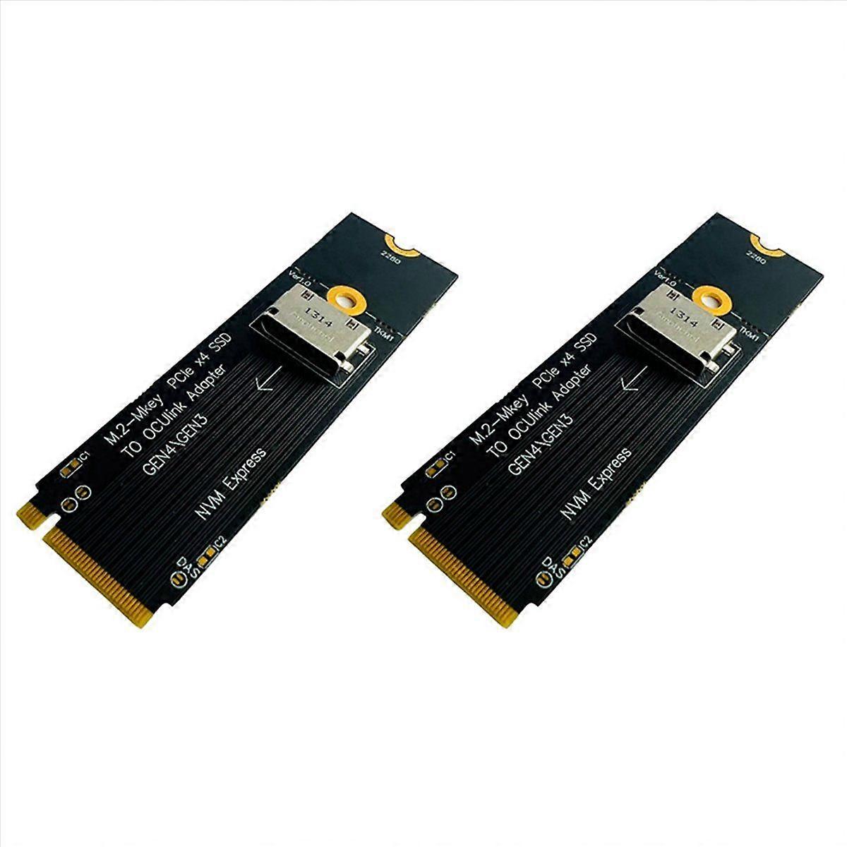 M.2 PCIe X4 SSD to U.2 OCUlink SFF-8612 Adapter for 2.5In NVME U.2