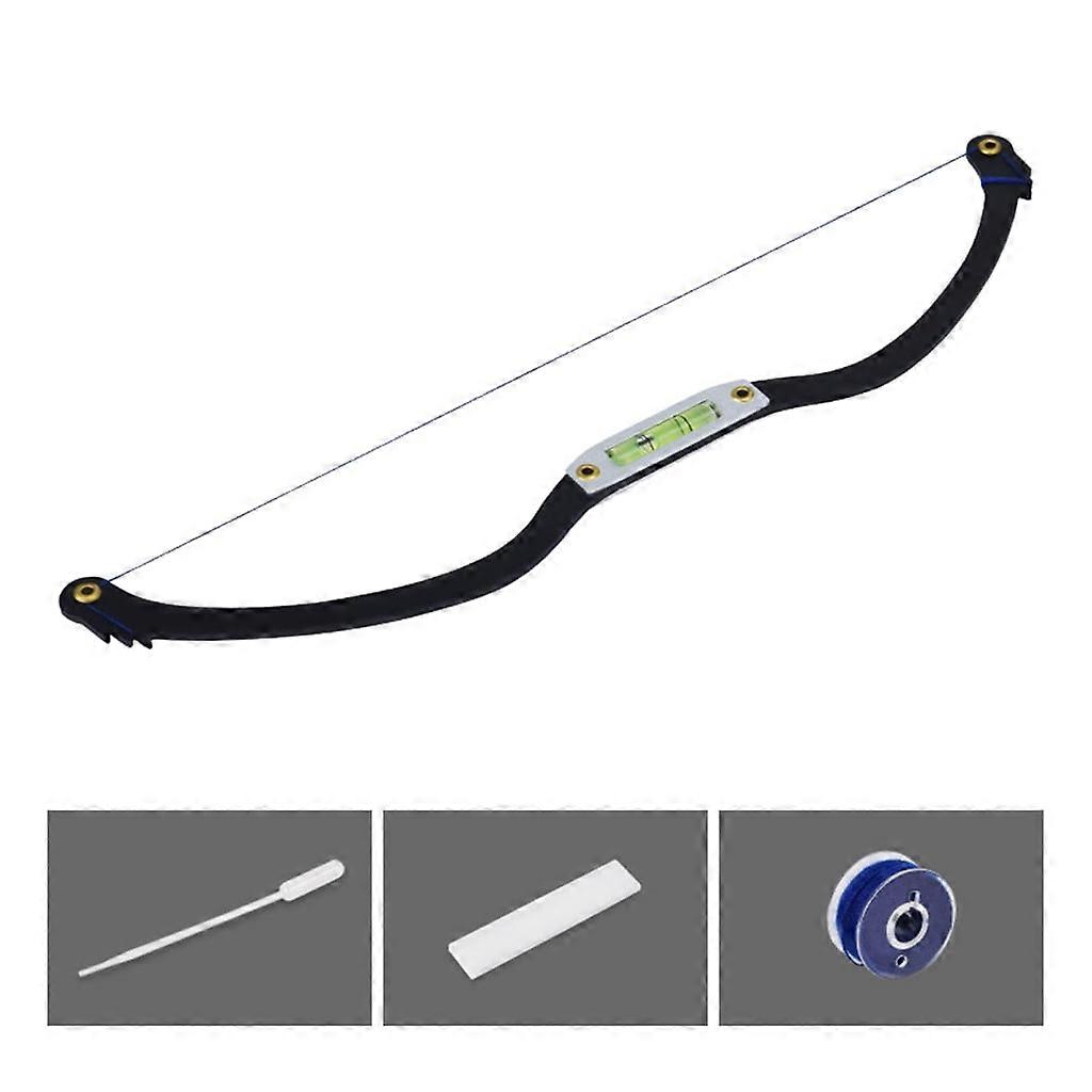 JUNTEX Microblading Mapping Ruler Built In Level Eyebrow Ruler String Tattoo Supplies