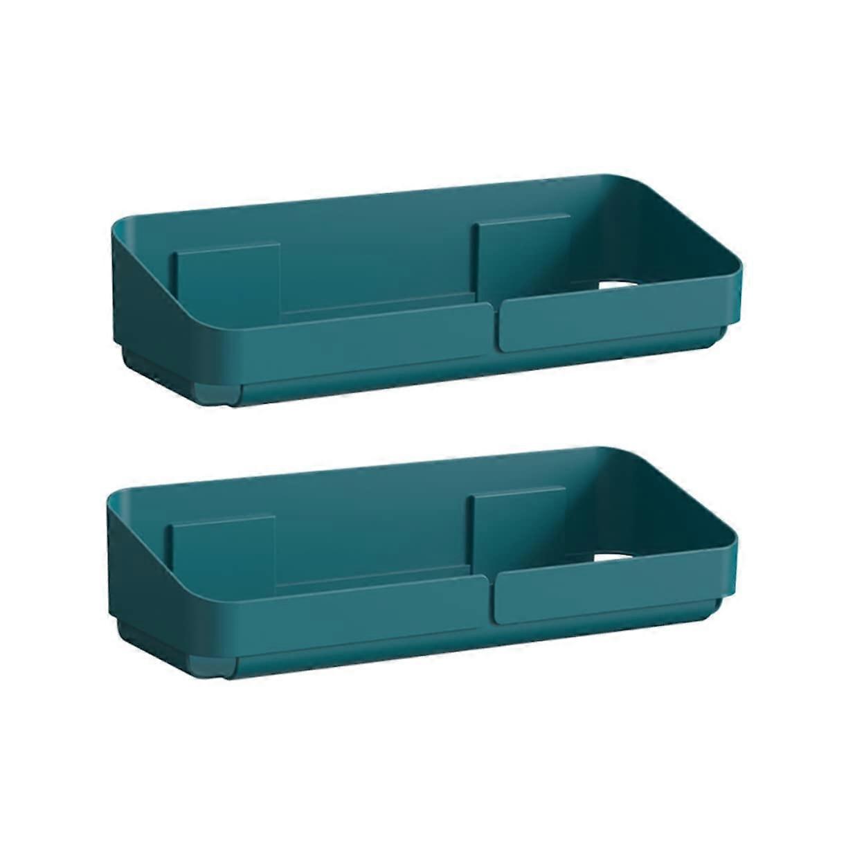 Floating Shelves 2Pack Wall Mounted Bathroom Shelves Easy Install SpaceSaving