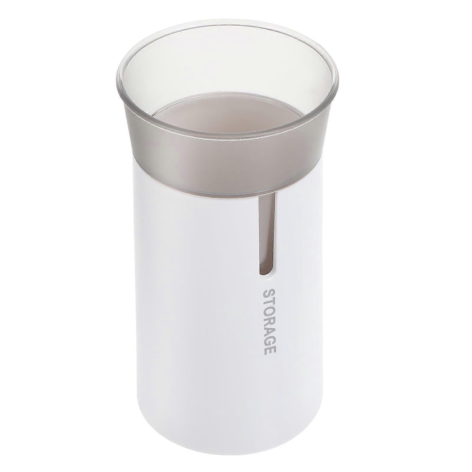 Chopsticks Kitchen Accessory Fork Container Double Layer Holder Desktop Spoon White Plastic