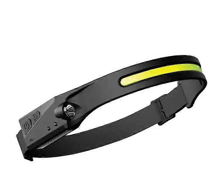 Flashlight Rechargeable Waterproof LED Headlamp And Spotlight With Motion Sensor On Off