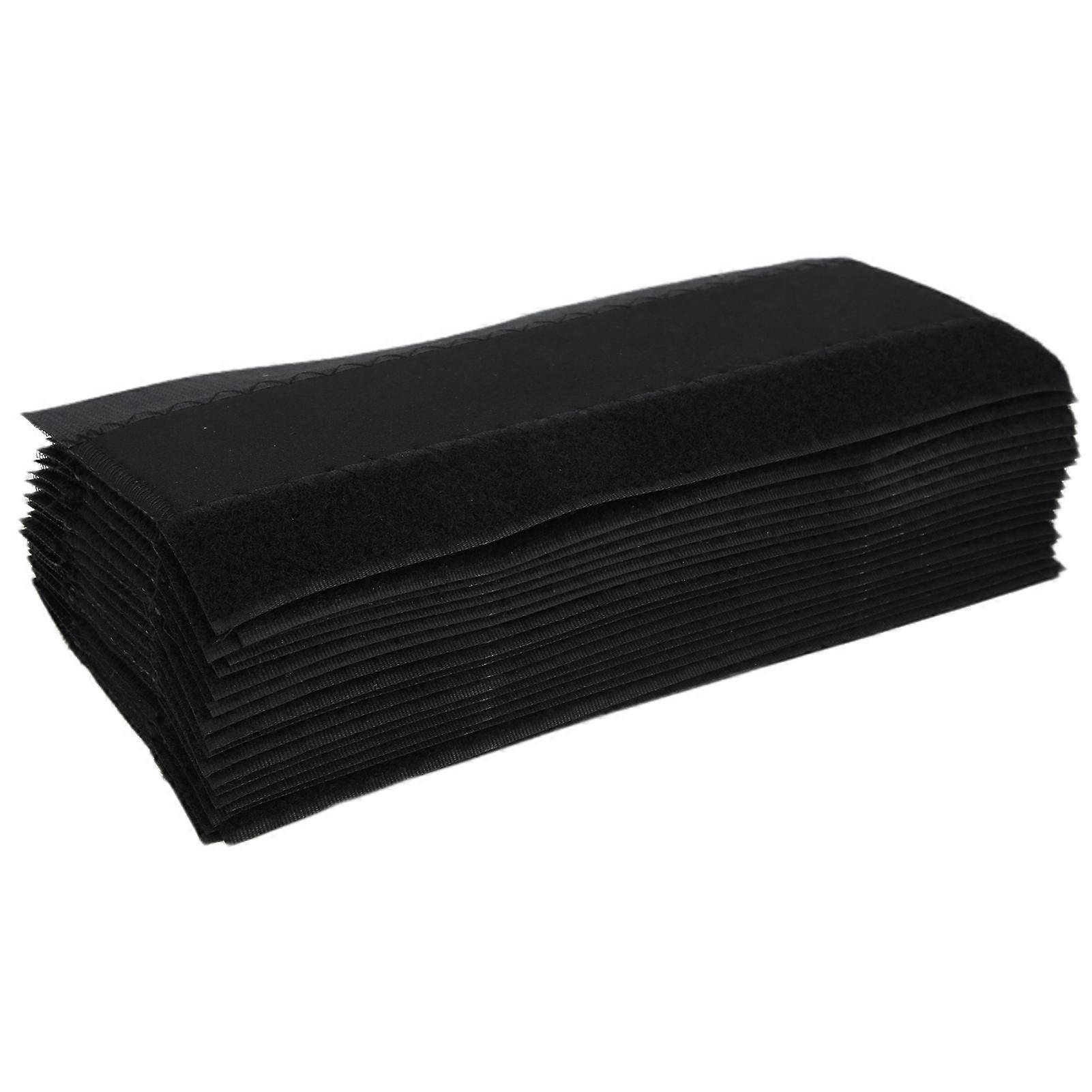 20Pcs Mountain Bike Frame Protective Casing Chain Chainstay Hook&amp;loop for Cycling