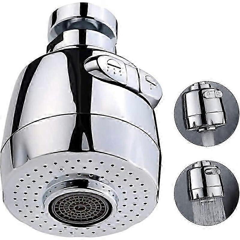 Faucet Nozzle 360 Degree Swivel Faucet Aerator Aerator Water Saving Faucet with 2 Modes