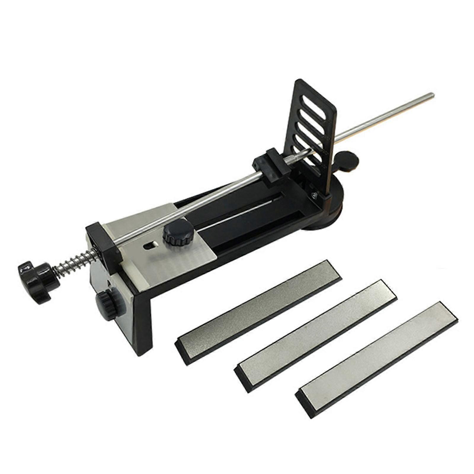 Professional Sharpener Kitchen Sharpening System Fix-Angle With 3 Stones
