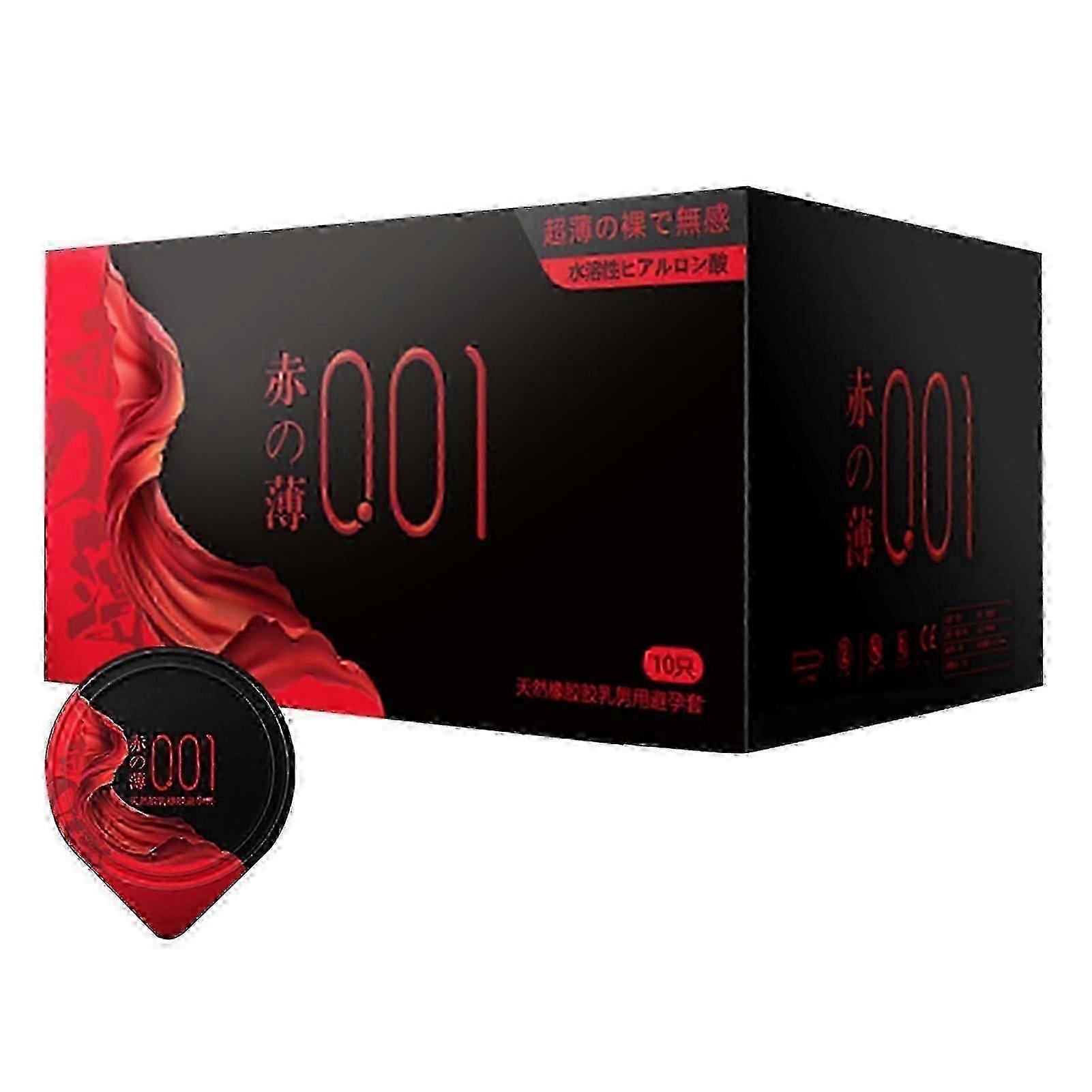 10 Ultra Thin Extra Lubricated Condoms - Super Sensitive Protection (001)