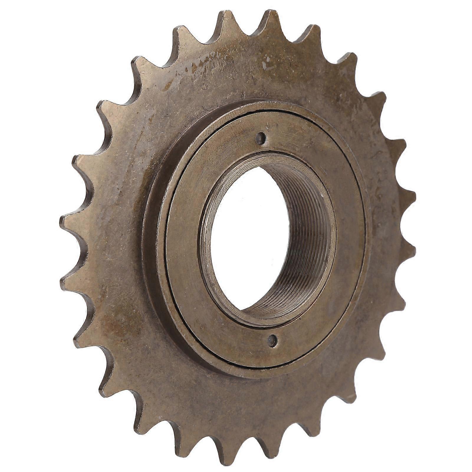 Bike Freewheel 24T Soft Sound Rotation Convenience Riding Wear Resisting Rust Proof Durable Cycling Accessory