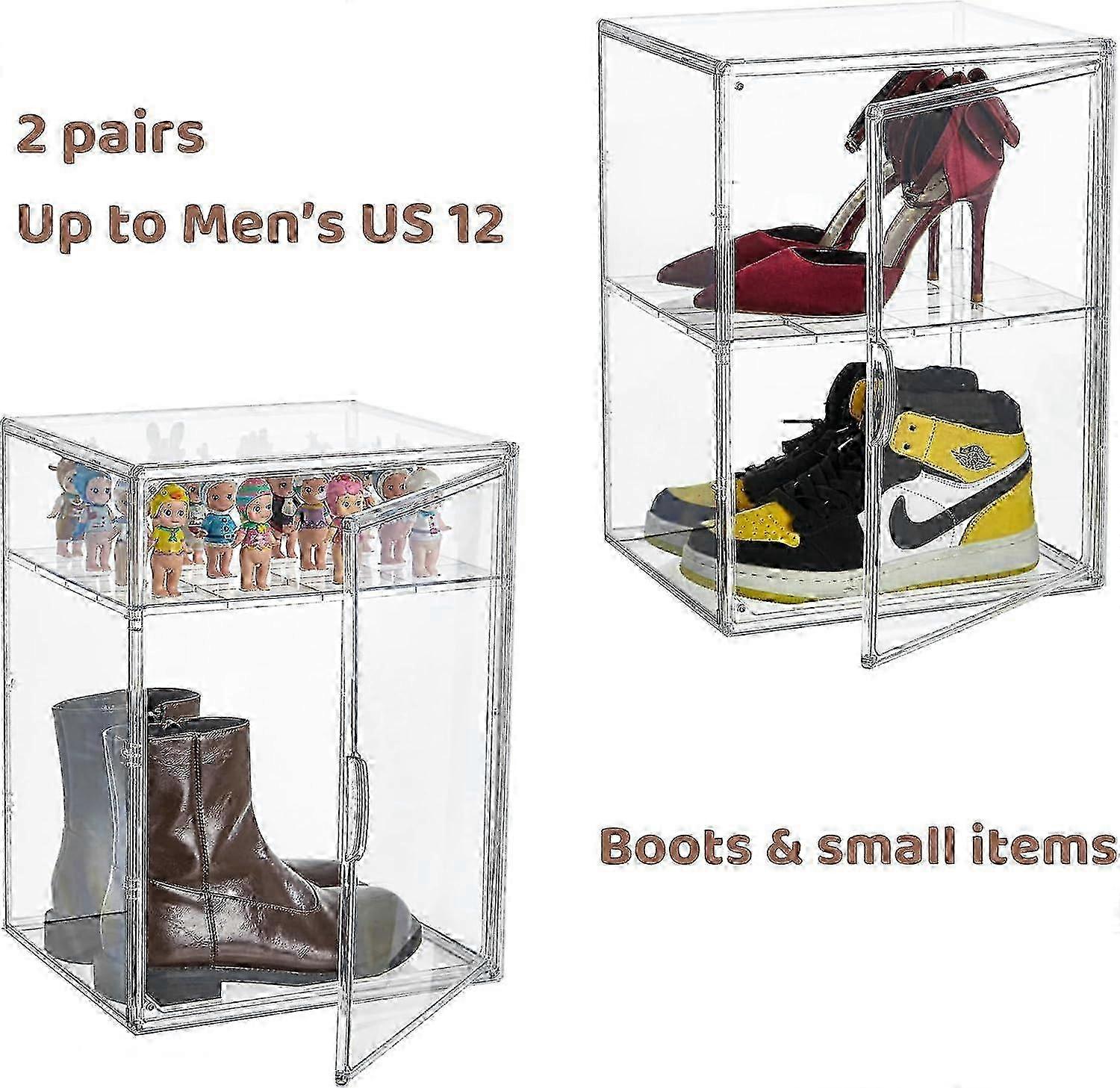 Attelite XX-Big Stacking Net Stacking Plastic Storage Boxes, 1 Package Book Box Organizers 2025