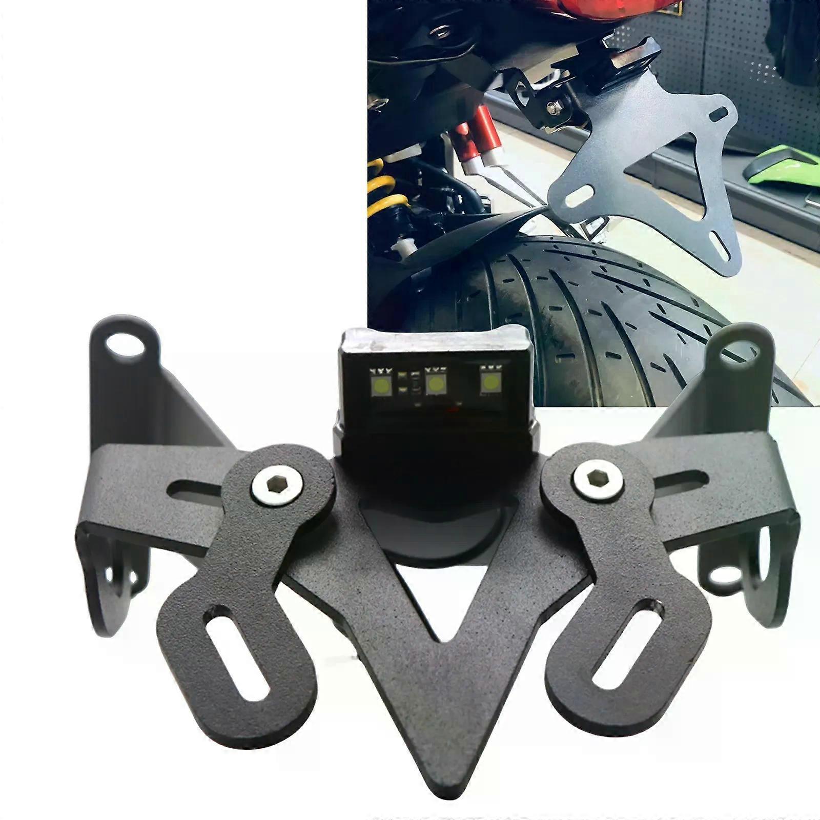 For HONDA CB650R CBR650R CB CBR 650R CB650 R 2018-2022 Motorcycle License Plate Rear Frame Fender Eliminator Bracket With Light