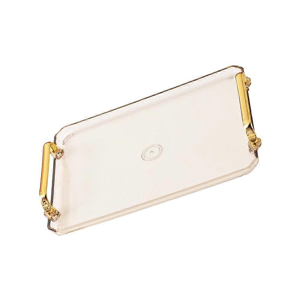 Nordic Tray with Double Handles for Storage Use Rectangular