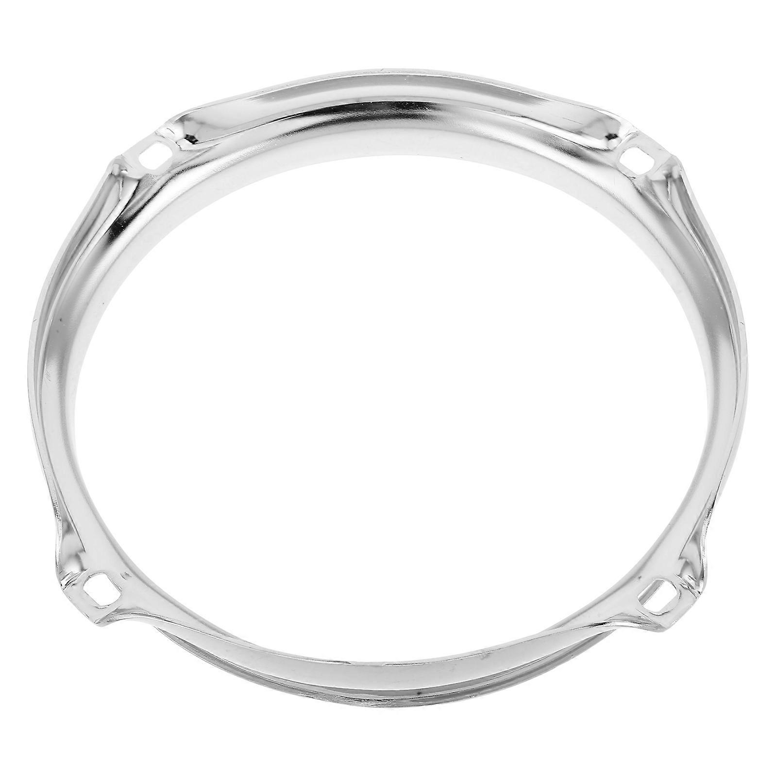 Silver Bass Drum Hoop Protector Designed for Drum Use Durable Repair Part