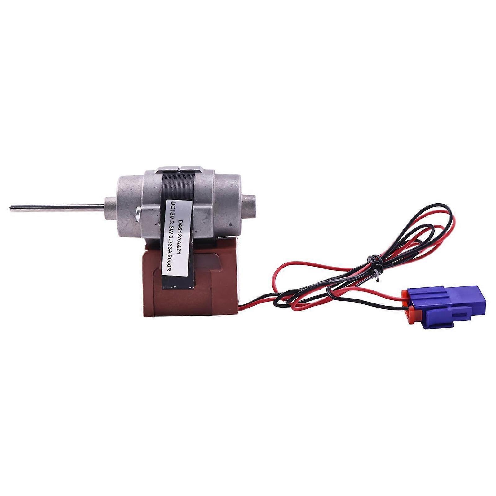 D4612AAA21 Refrigerator Cooling Fan Motor 12V 2.5W Replacement Metal for B20CS80SNB/01 B20CS50SNB/01 B20CS51SNI/01 Multicolor