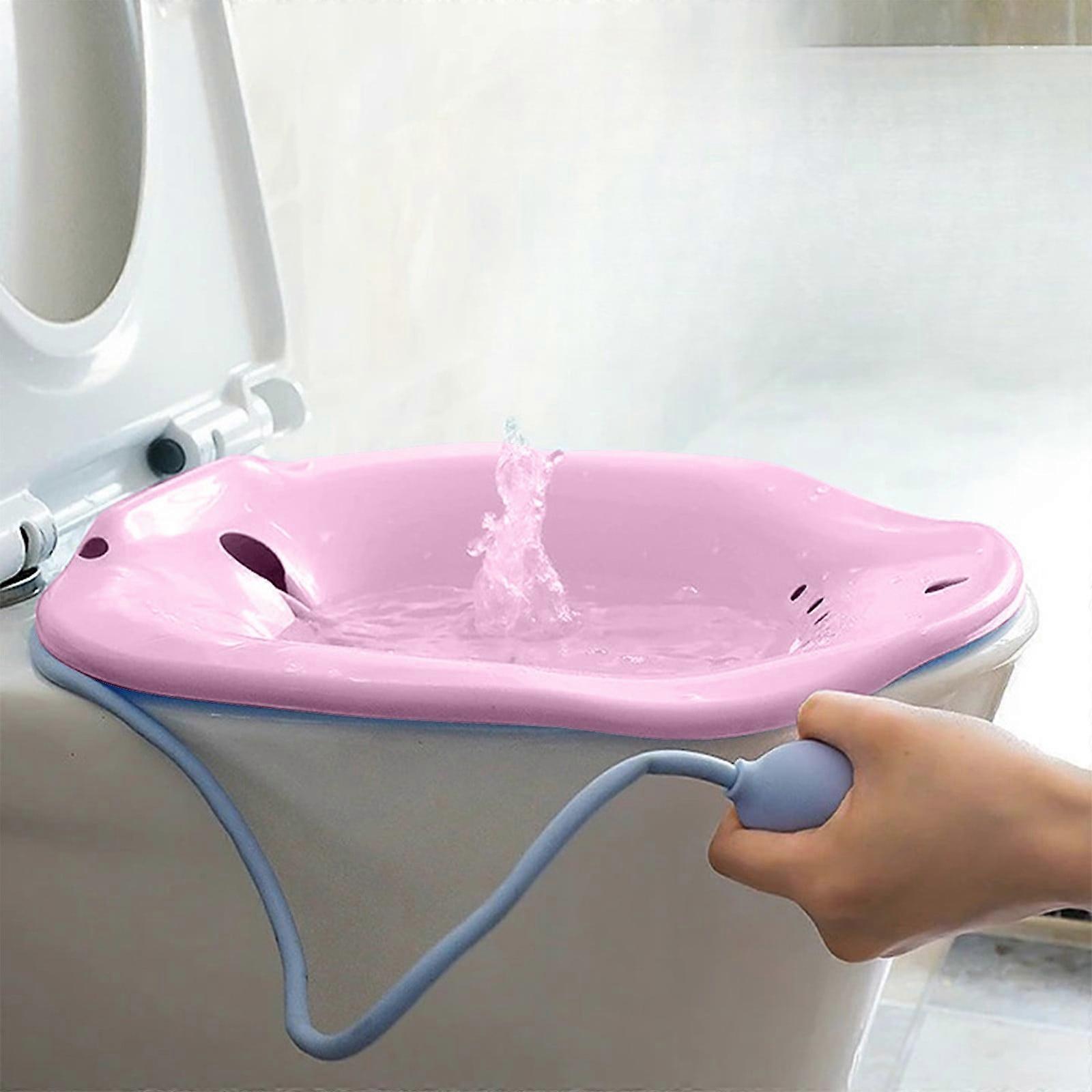 Kayannuo Back to School Clearance: Comfortable Sitting Bath Tub with High Temp Resistance, Anti-Overflow Design, Compatible with Elderly & Disabled