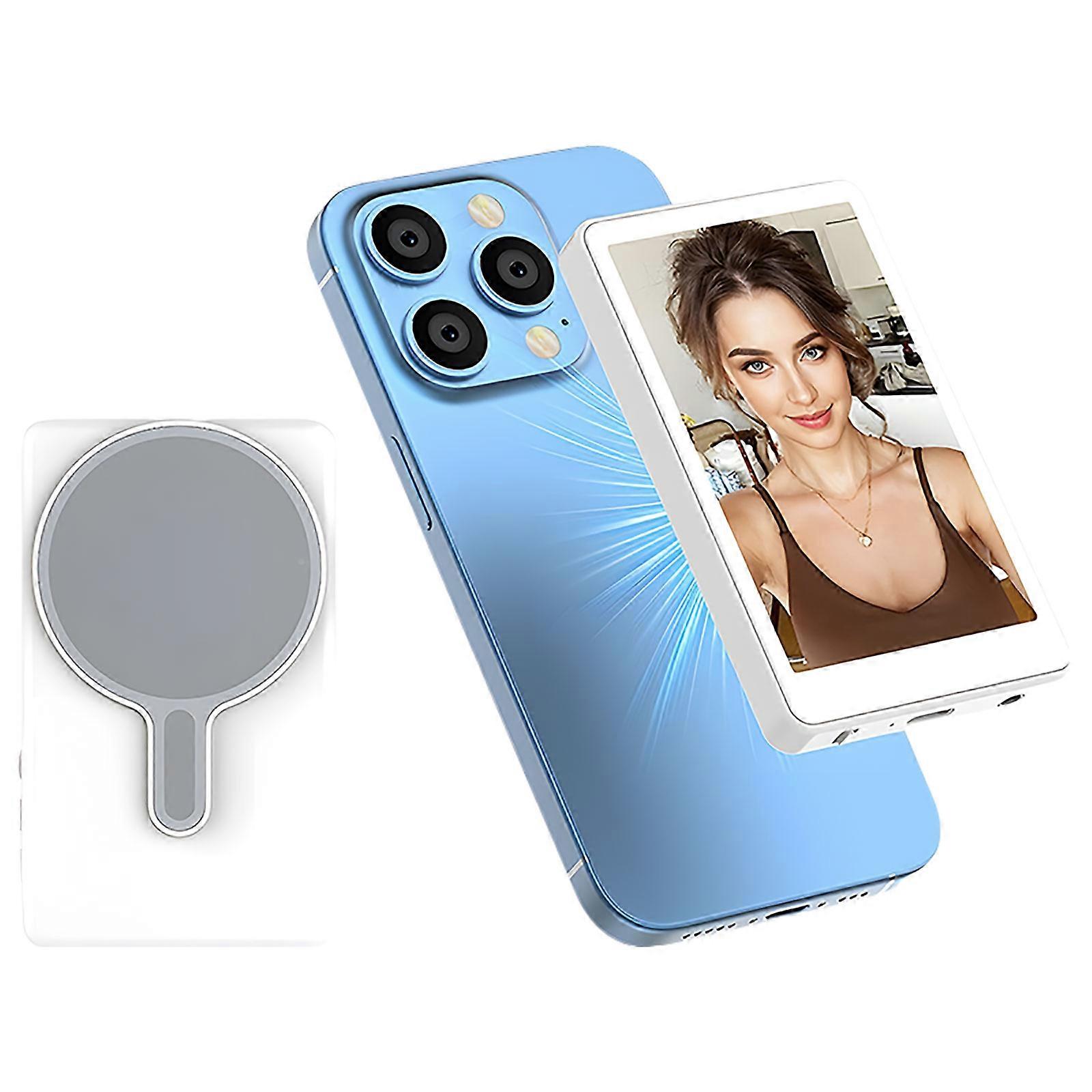 Magnetic Phone Screen Mirroring Device With Remote For Live Streaming And Compatible No  Required Multicolor