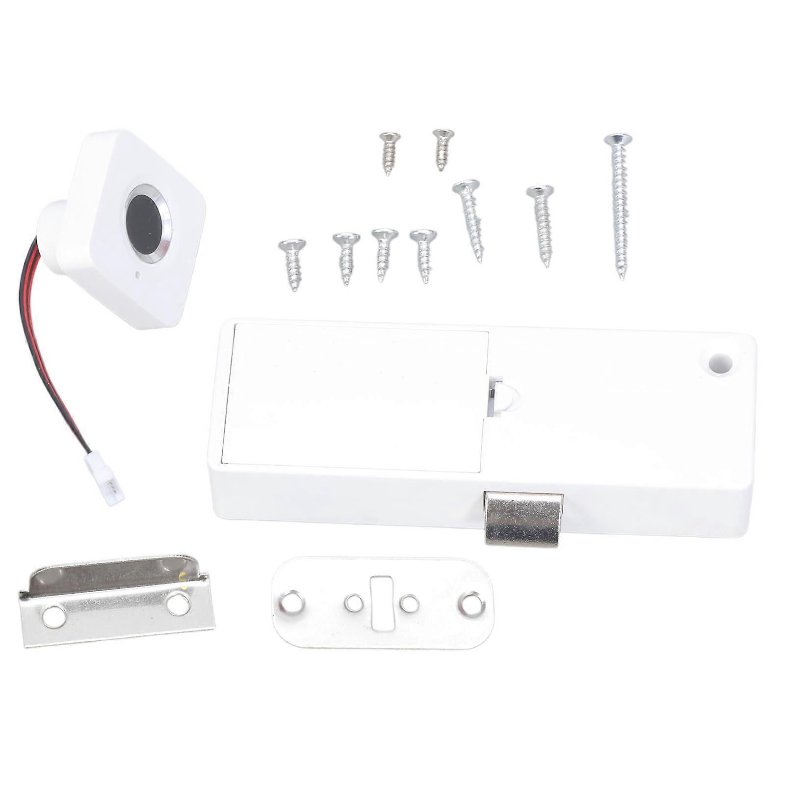 Multipurpose Biometrics Fingerprint Lock for Cabinets and Drawers With Connection and Automatic Locking Mechanism Multicolor