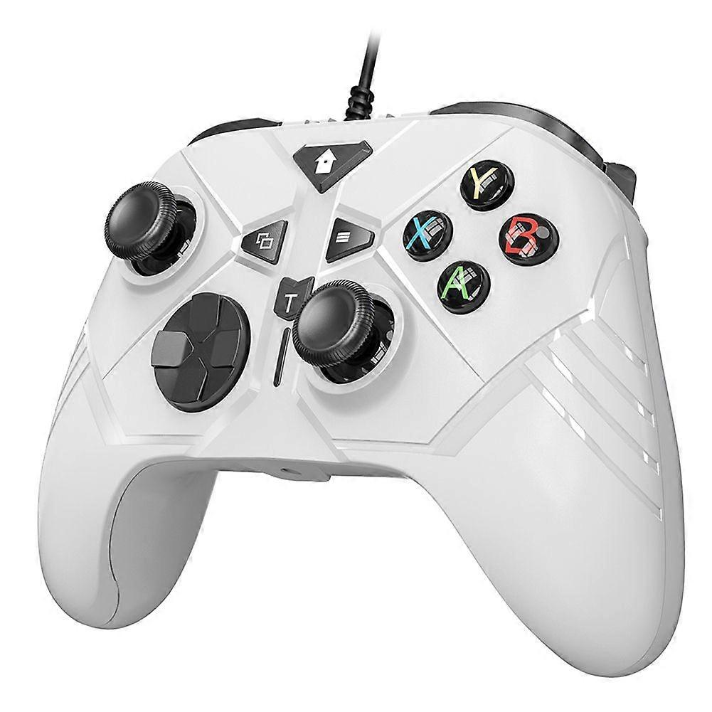 Wired Controller for / /S/PC/Steam Game Control Joystick W/ Dual Vibration/ Gamepads B