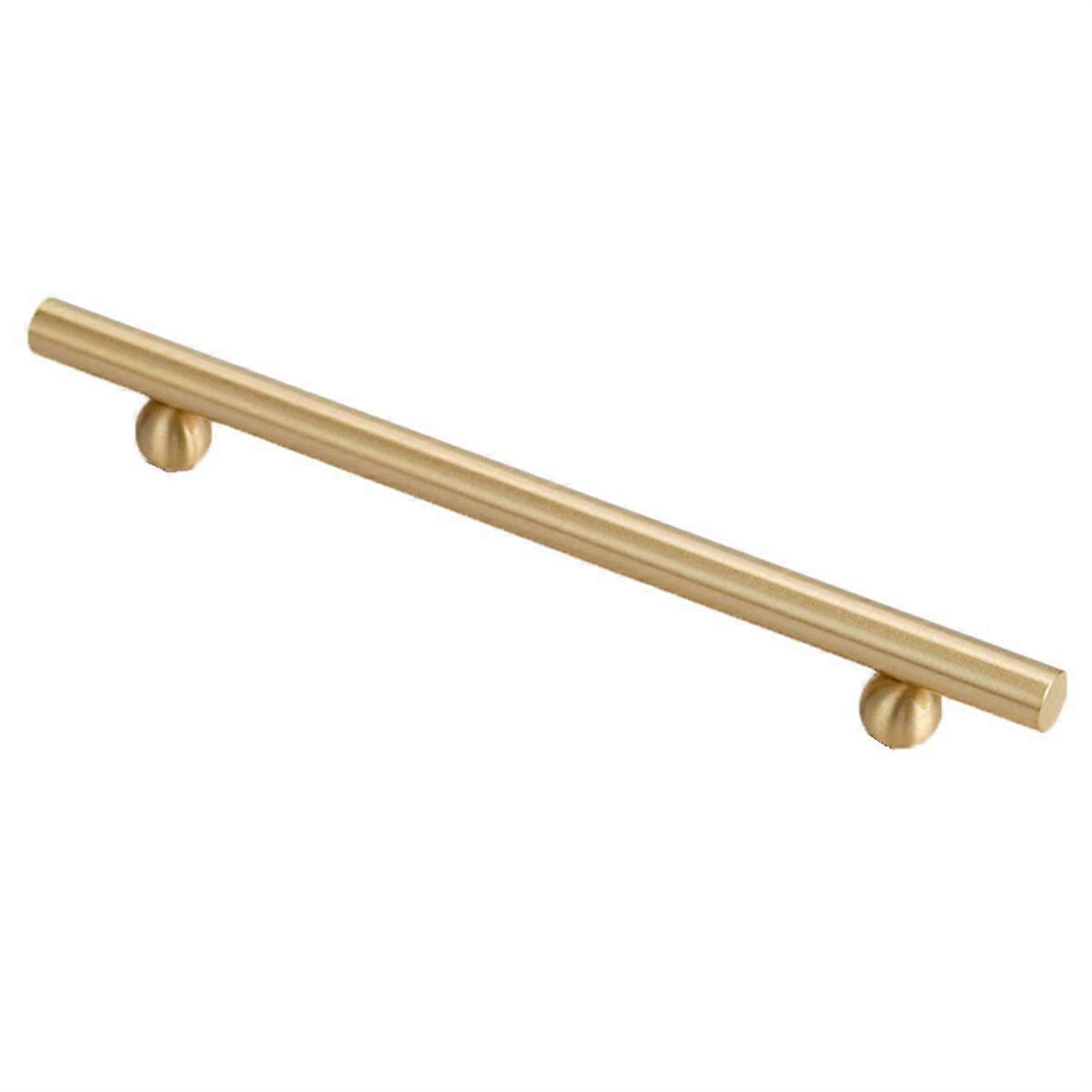 Brass Cabinet Handle - Modern Minimalist Design for Wardrobe and Drawer D
