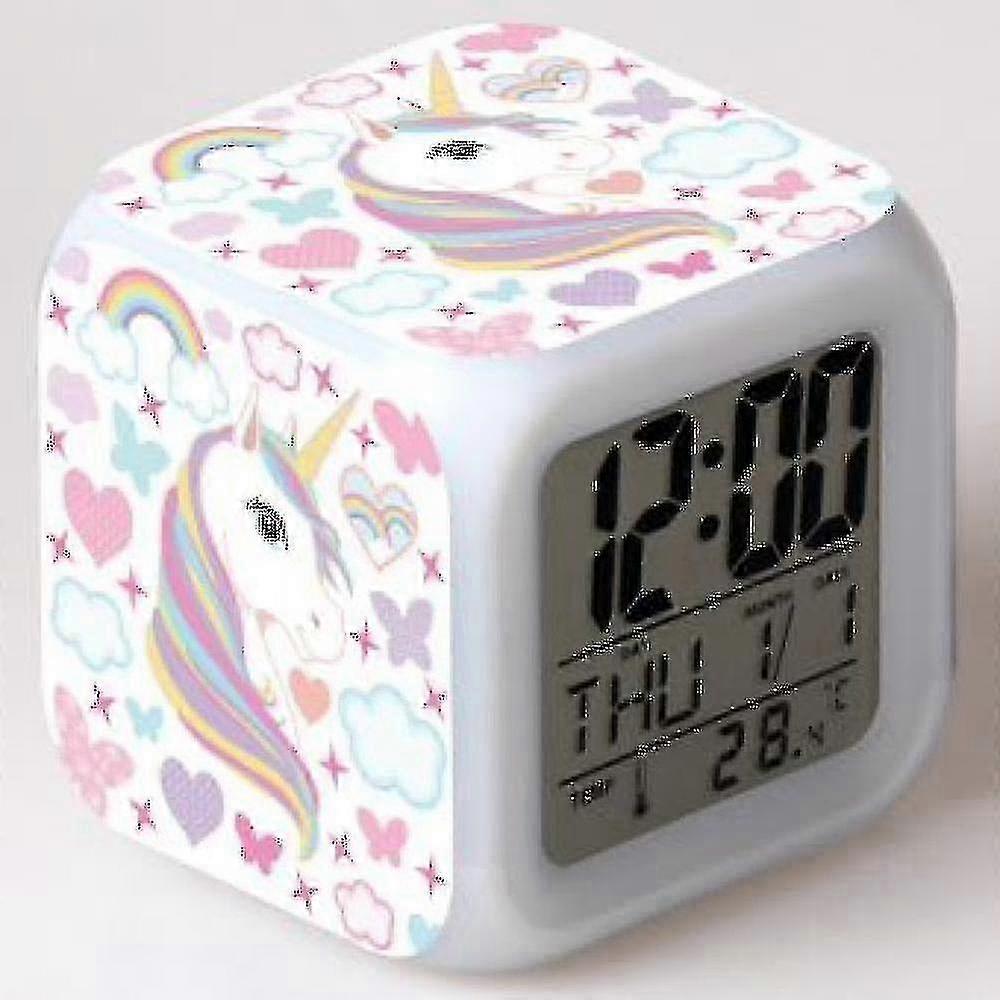 2025 Colorful Multifunctional Led Alarm Clock