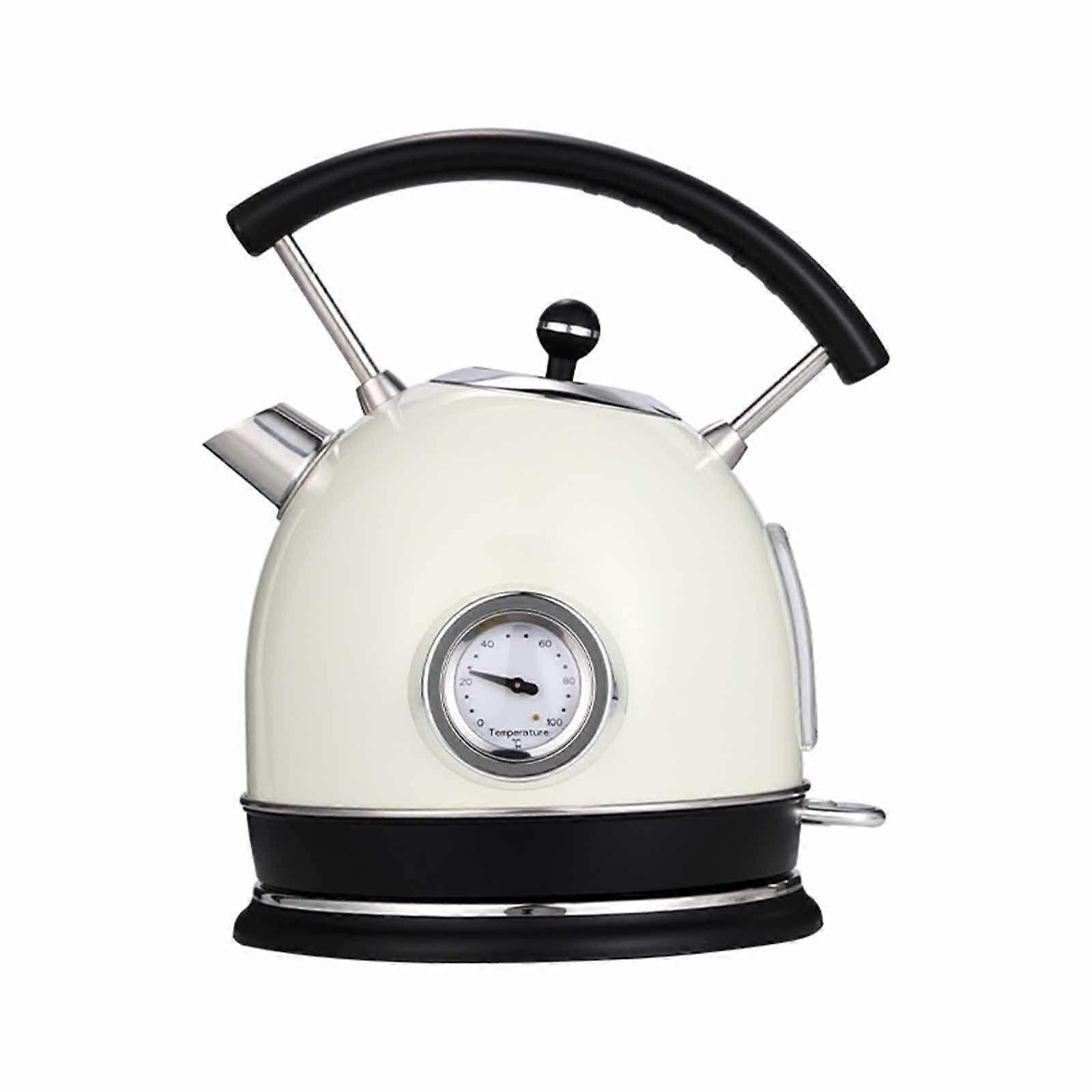 1.8L Borosilicate Glass Electric Kettle with Temperature Display and Keep Warm Function