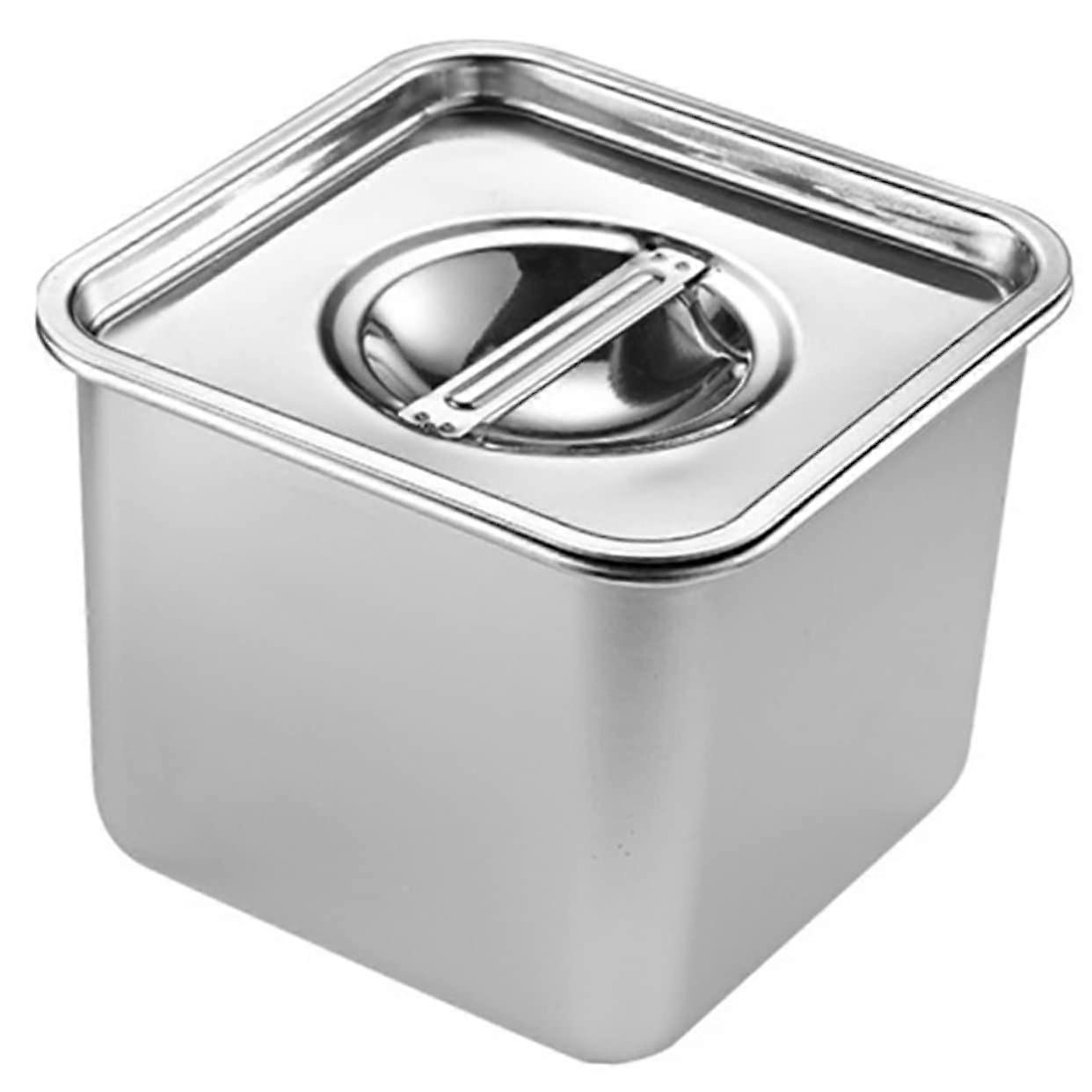 Stainless Steel Spice Jar Set Keeps Seasonings Fresh Sugar and Condiment Storage Pots with Lids