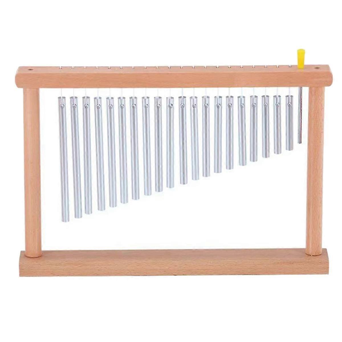 Wooden Frame Standing Wind Chime Sound Beam